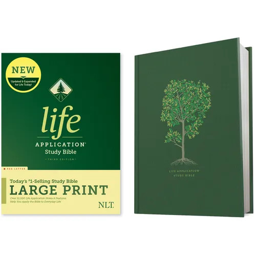 NLT Life Application Study Bible, Third Edition, Large Print (Red Letter