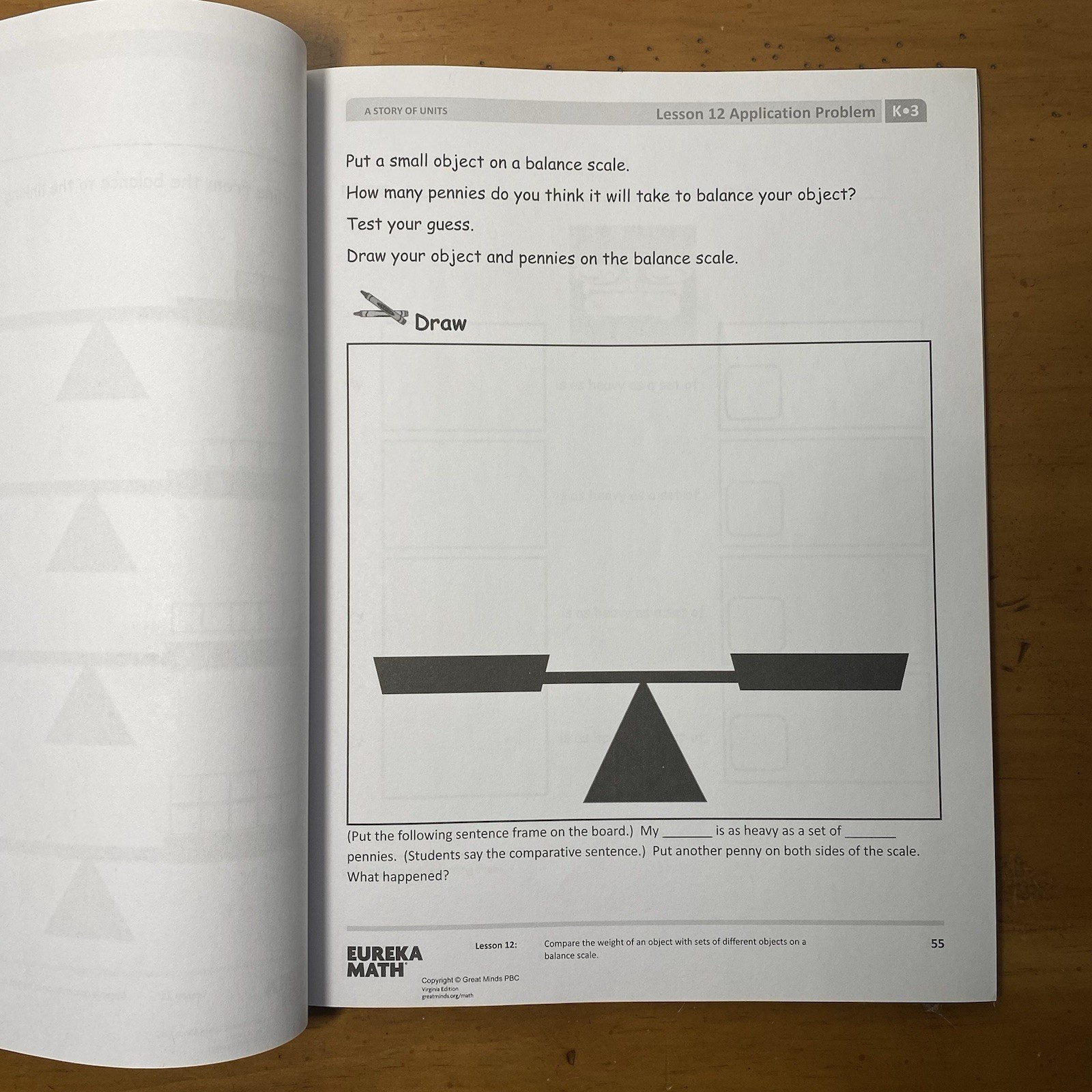 Eureka Math – a Story of Units: Learn Workbook, Grade K, Module 3 by Gm Pbc…
