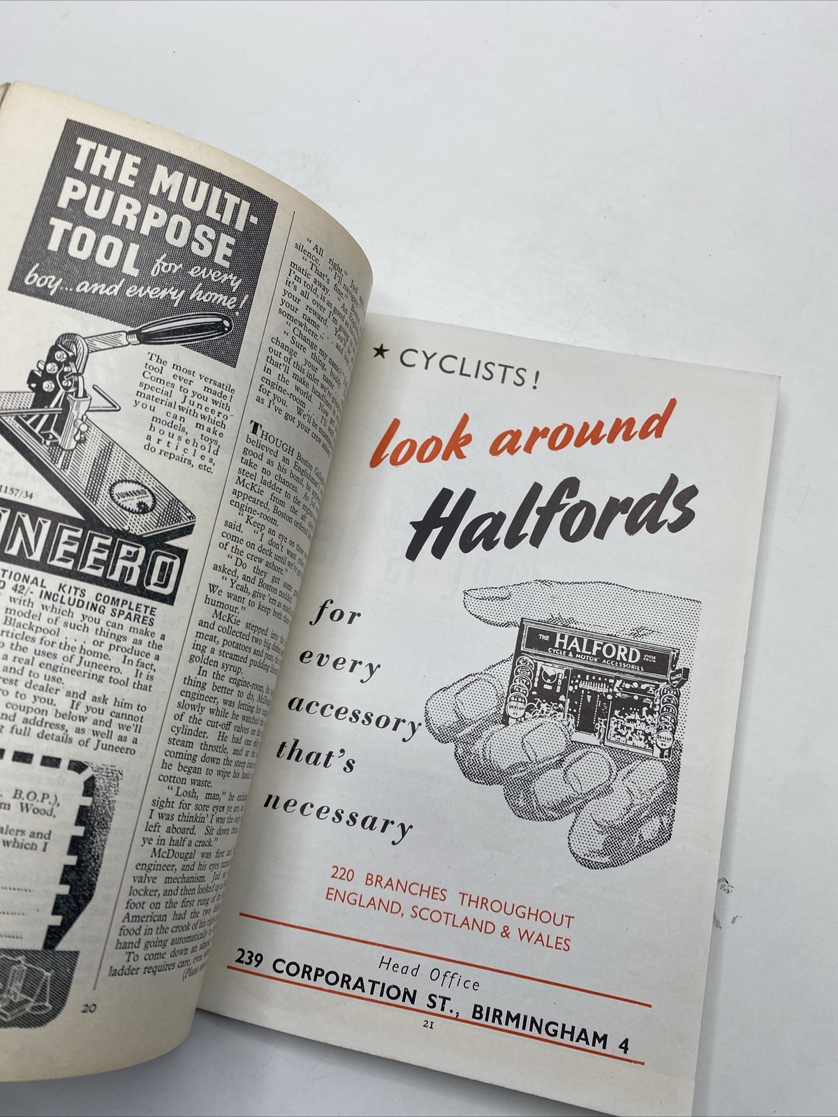 BOY’S OWN PAPER – DEC 1947 / Vol 70 no.3 – Vintage Articles, Features & Adverts