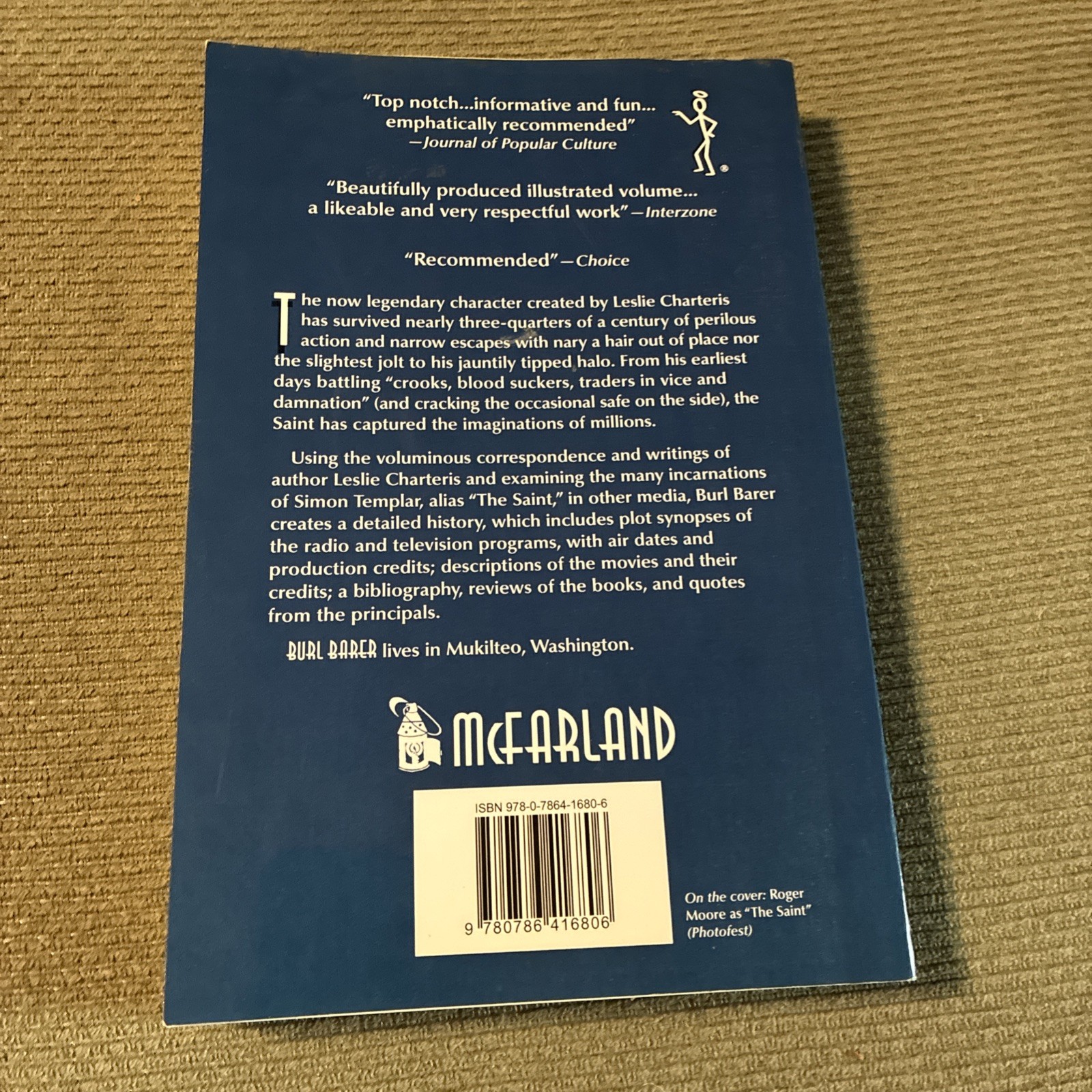 The Saint : A Complete History in Print, Radio, Film and Television Burl Barer