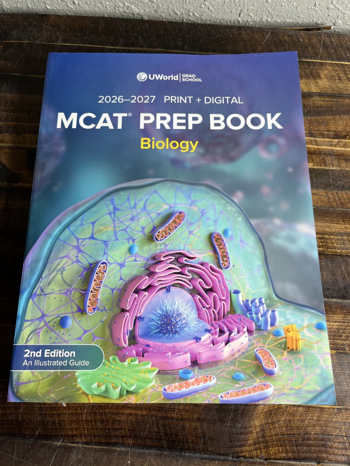UWorld MCAT Prep Book Bundle 2026-2027 2nd Edition Biology Chem CARS 4-Book Set