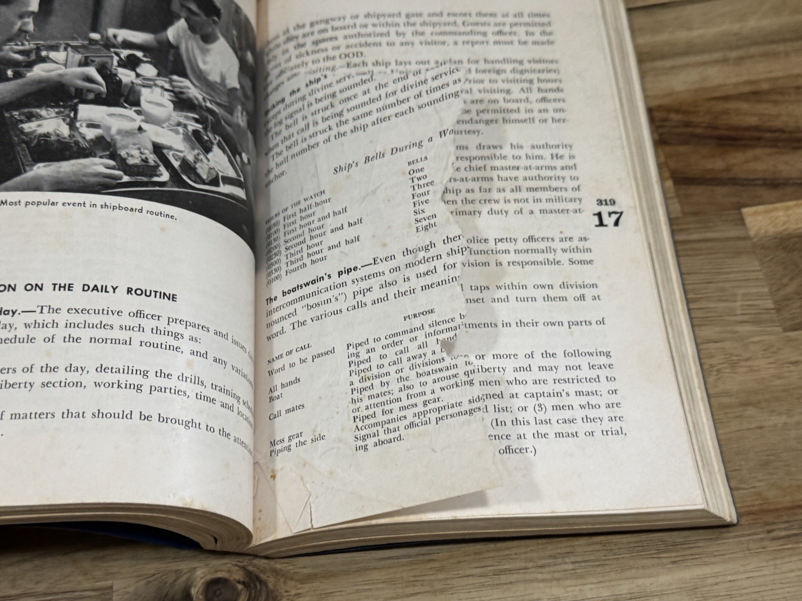 ✅THE BLUEJACKETS’ MANUAL ✅17th EDITION ✅By Naval Institute Press ✅1965 ✅Navy