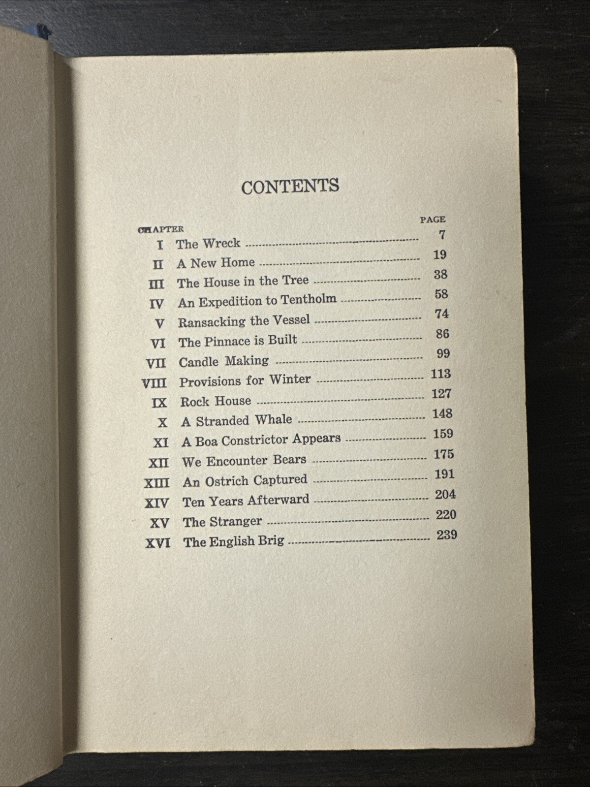 Vintage Swiss Family Robinson Old Hardcover RARE Book 250 Pages