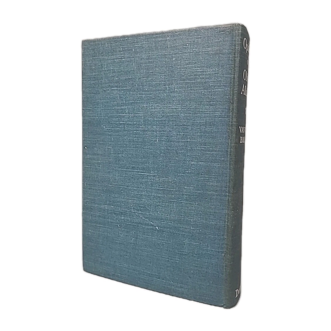 Opinions of Oliver Allston Van Wyck Brooks 1941 First Edition HC Dutton NO DJ