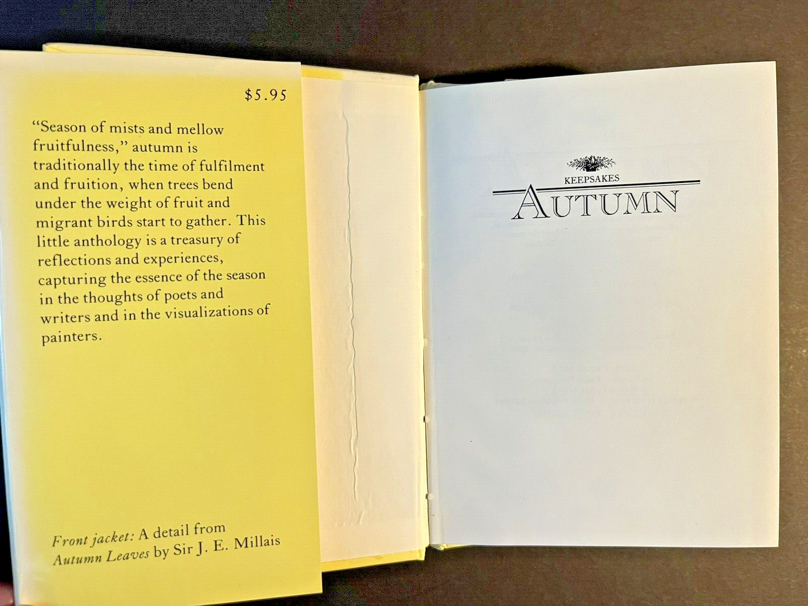 Autumn (Keepsake Series), Hardcover, Salem House Publishers, 1988, illustrated