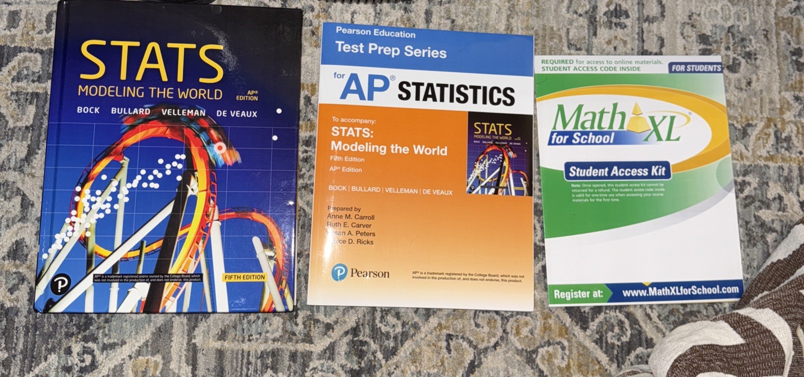 Stats Modeling the World AP Edition 5th Edition With Test Prep Book And Key