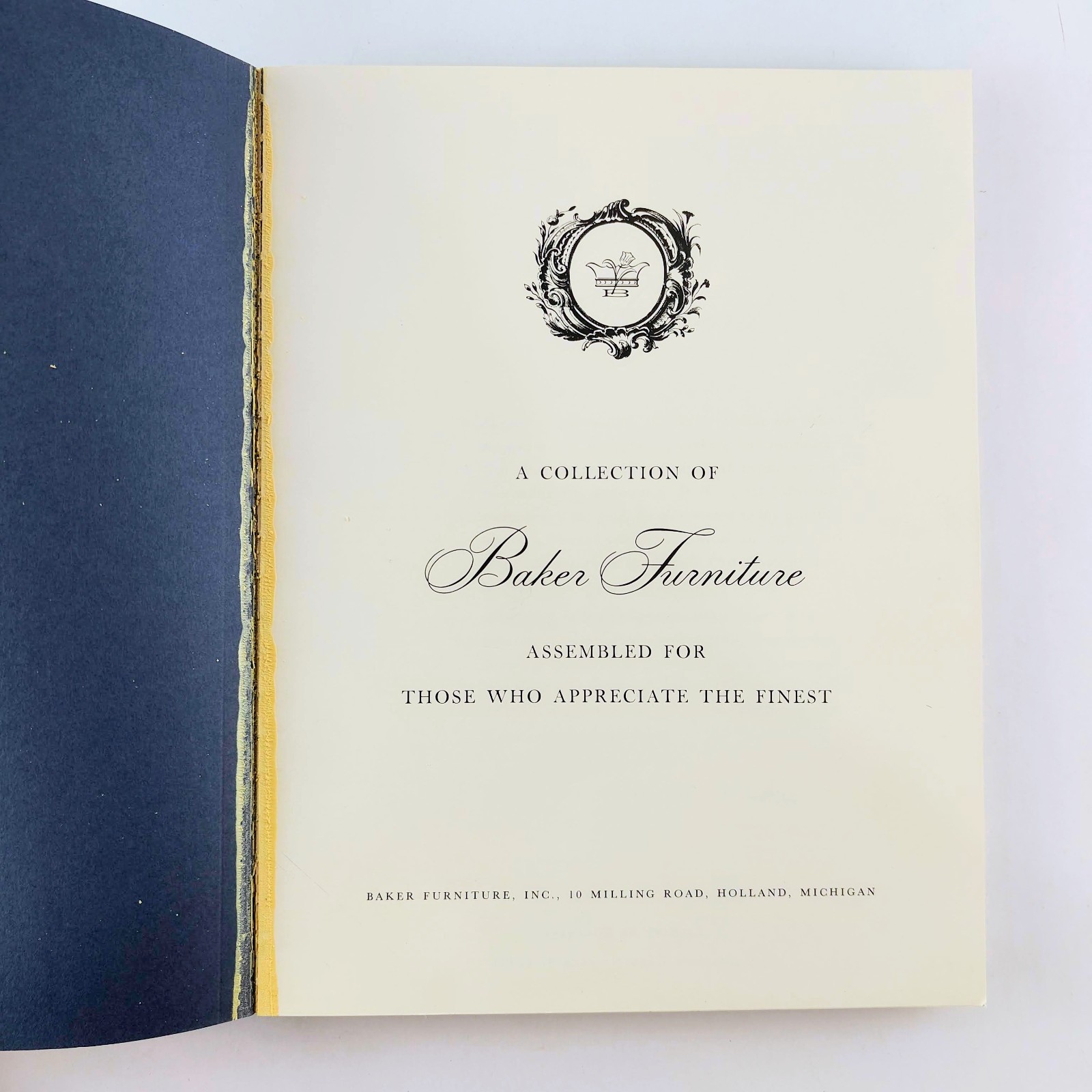 c. 1961-1963 Baker Furniture Catalog Far East European 264 Pages Softcover Book