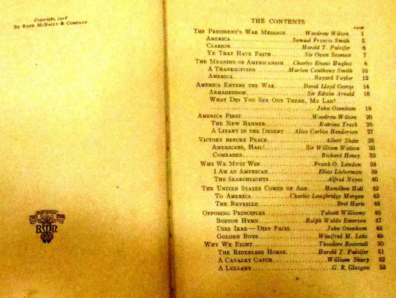 The Spirit Of Democracy by Lyman P. Powell 1918 H/C 272 Pages