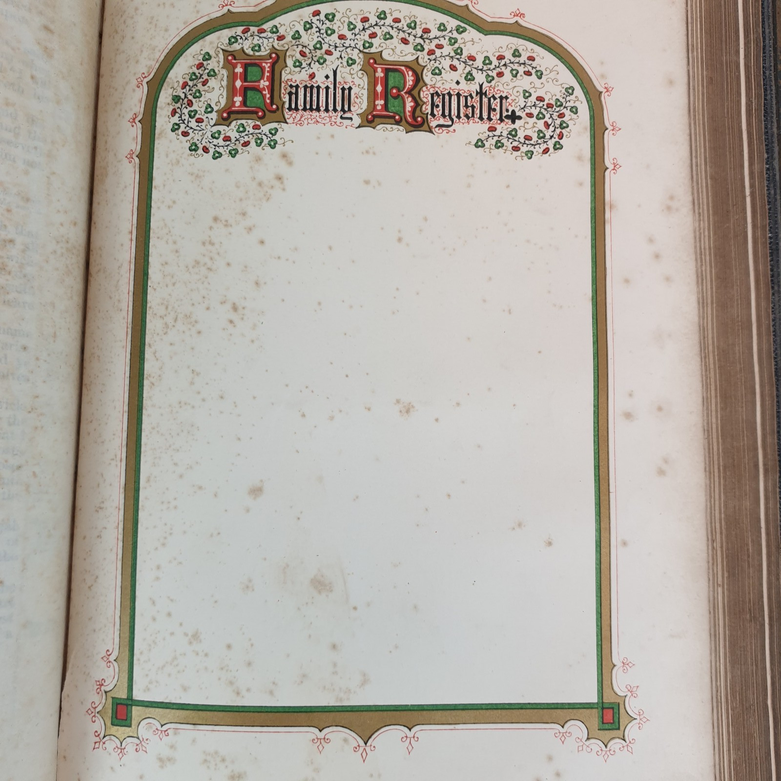 Holy Bible 1861 Antique George E Eyre London Large 9″ x 12″ 3″ Thick Metal Edge