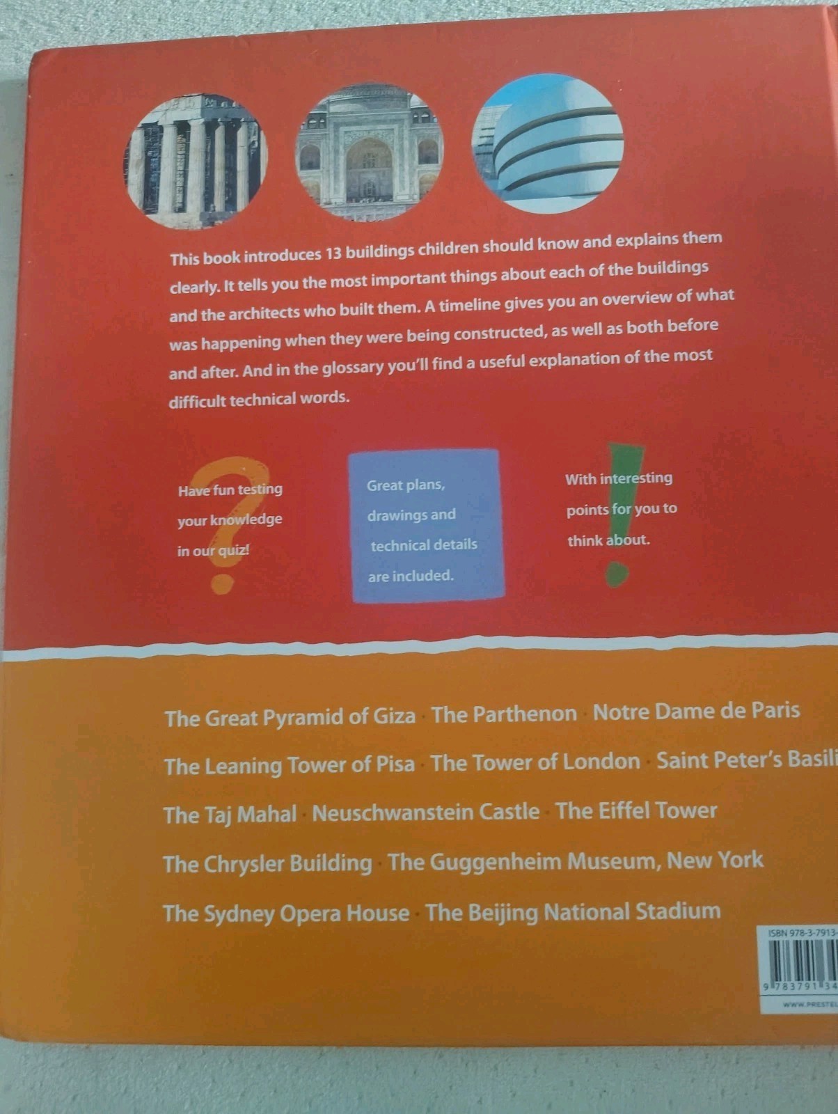 13 Buildings Children Should Know by Annette Roeder (2009, Hardcover)