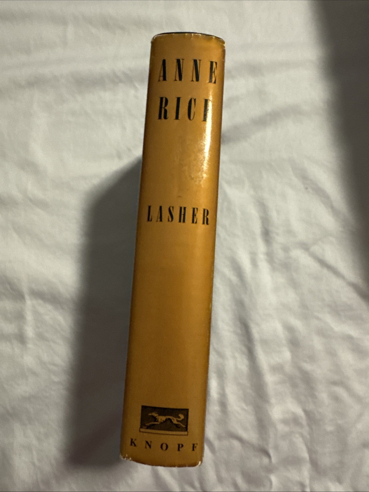 Anne Rice Lasher (1993, Hardcover First Edition, Signed) Witches Mayfair Rowan