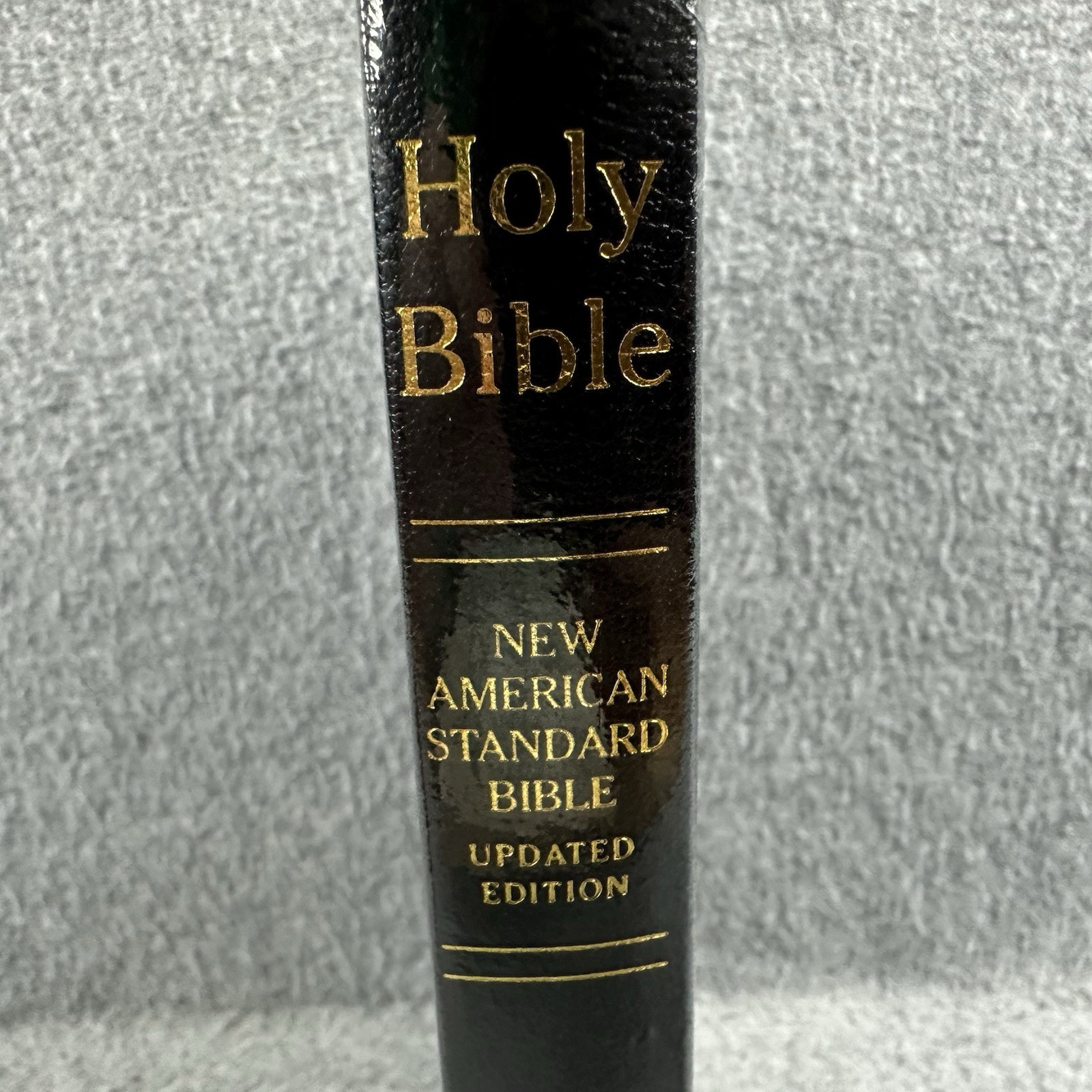 1998 NASB Holy Bible Updated Edition Red Letter References Bonded Leather Sealed