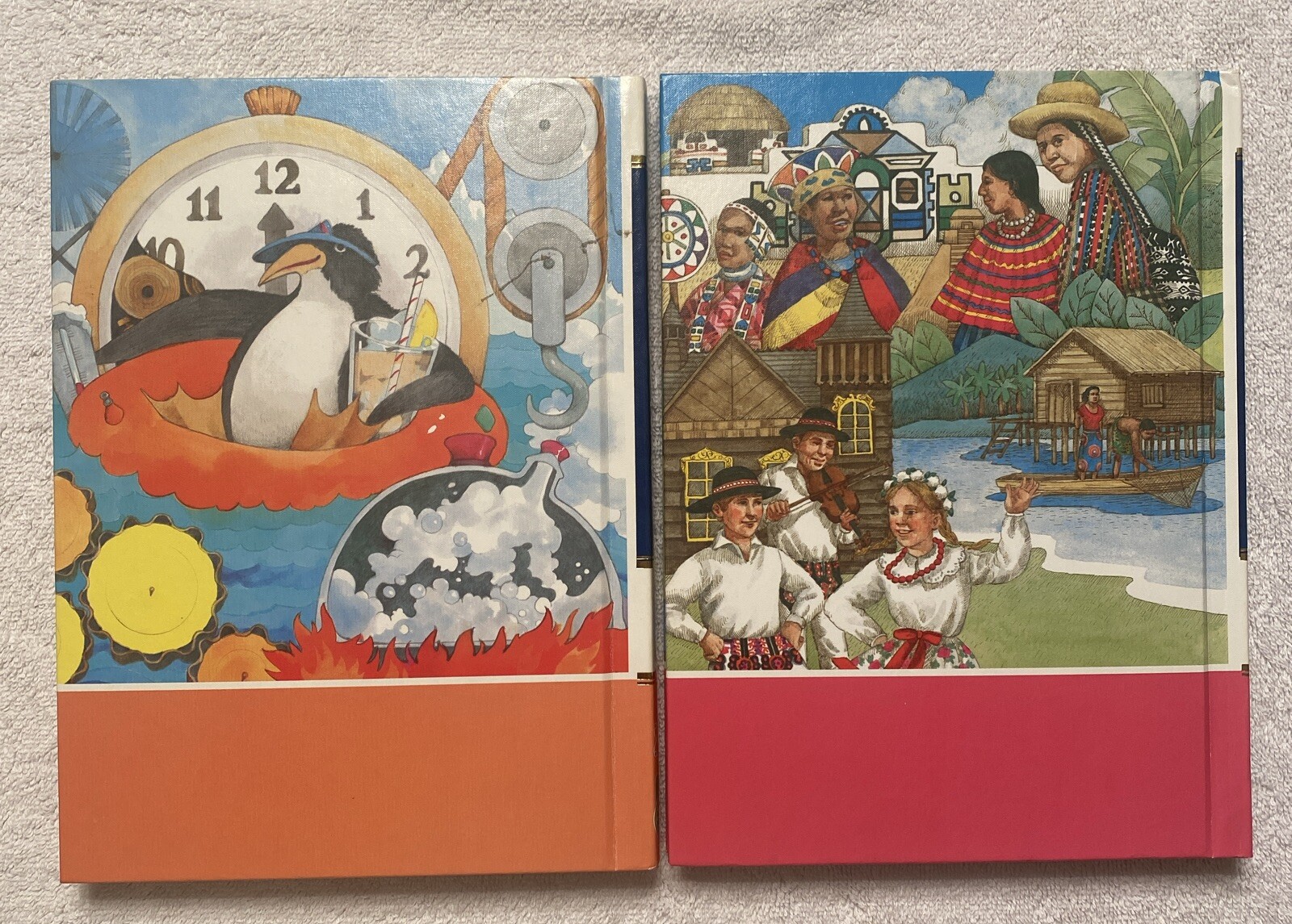 Childcraft How and Why Library Lot Of 7 Hardcover Volumes 2,3,4,7,8,14,15. 1988