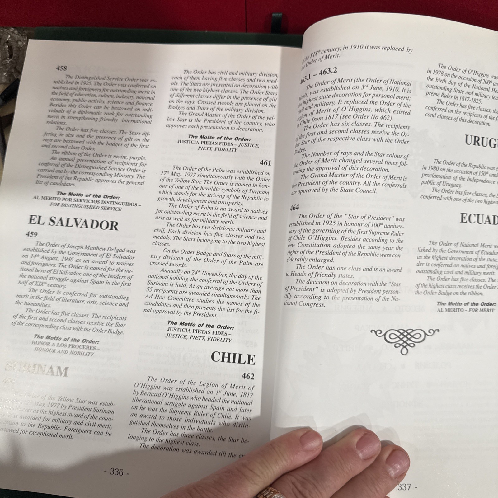 2002 The Stars Of The World Orders Book album, 384 Pages