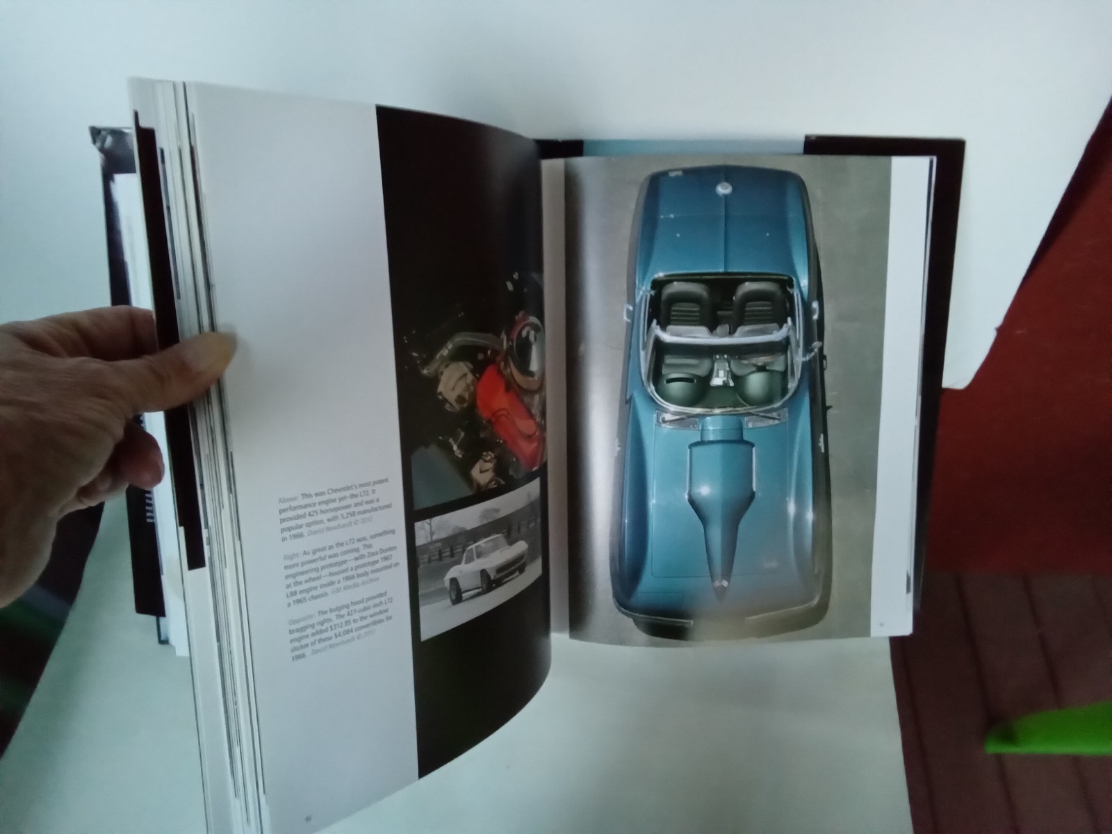 CORVETTE 60 YEARS THICK HARDBACK BOOK BY RANDY LEFFINGWELL 2012 256 PAGES OF…