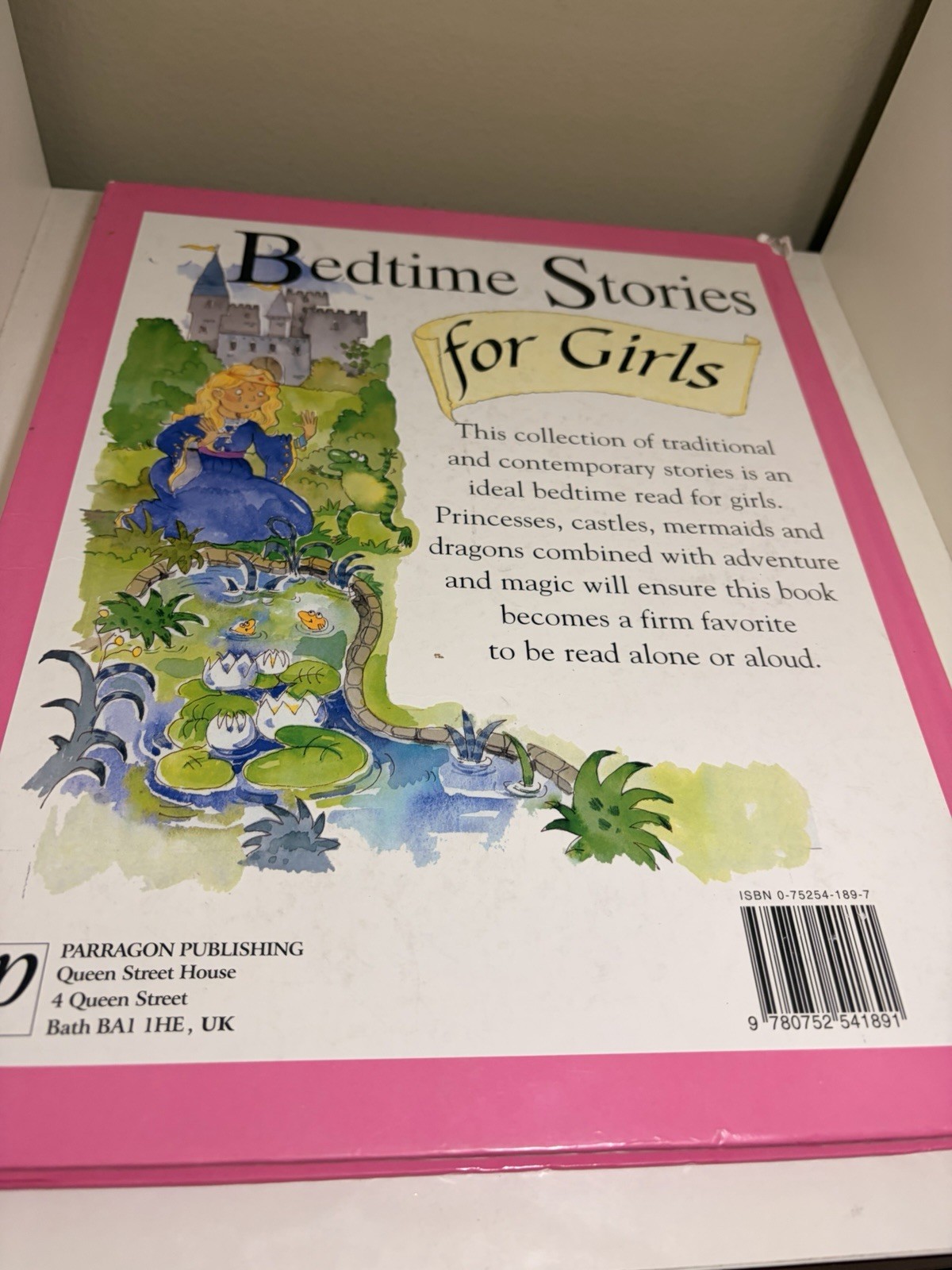 Bedtime Stories for Girls 2000 edition Hardcover 13.5 X 11 Inches