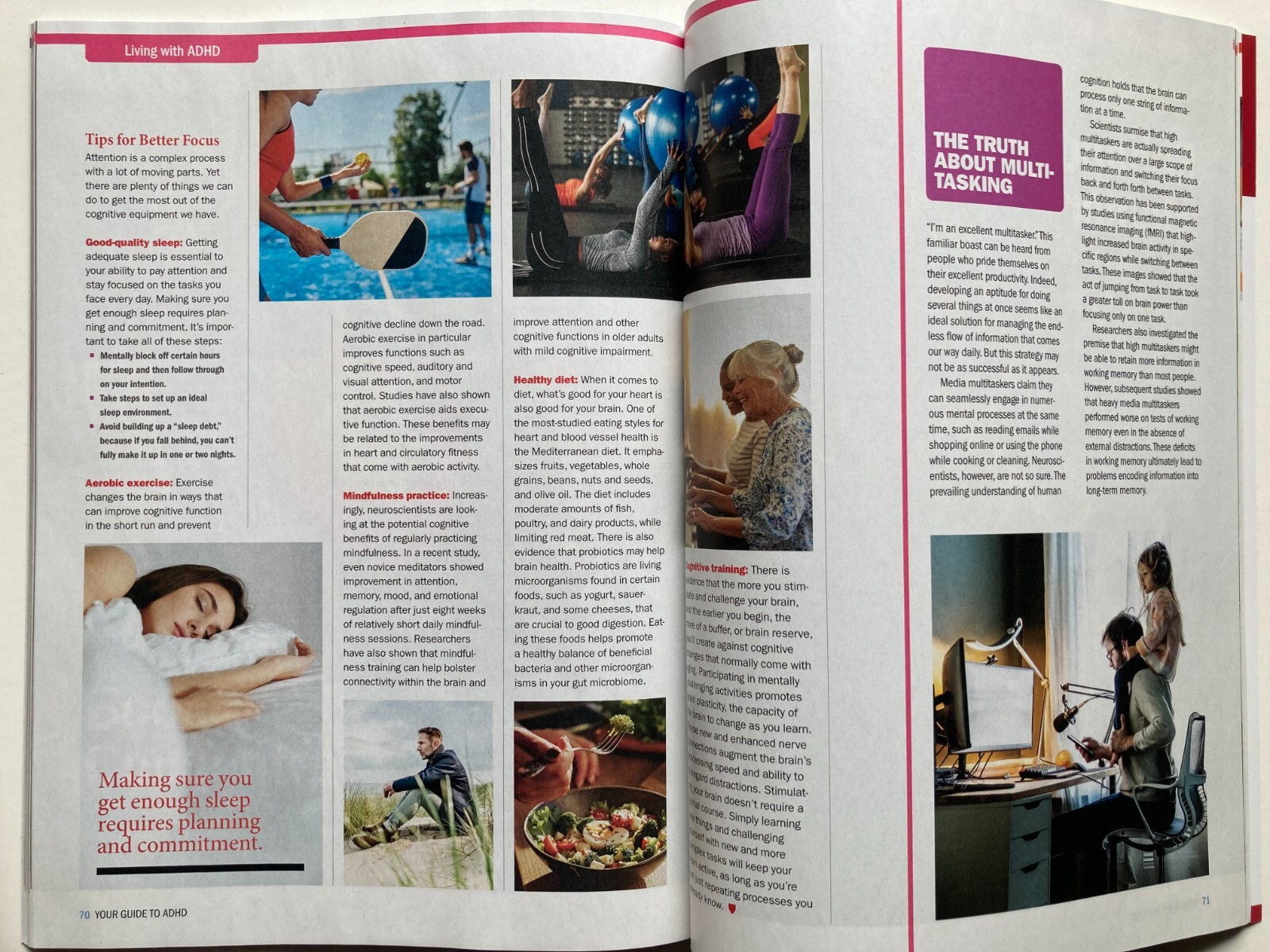 ADHD – YOUR ROADMAP TO A BETTER LIFE 2024 HARVARD HEALTH Magazine + BRAND NEW