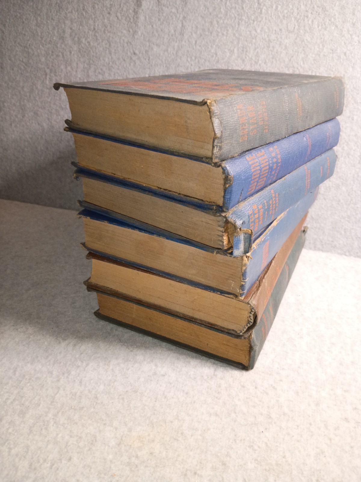 The Whitman Publishing Co. Books Set of 6, 1940s