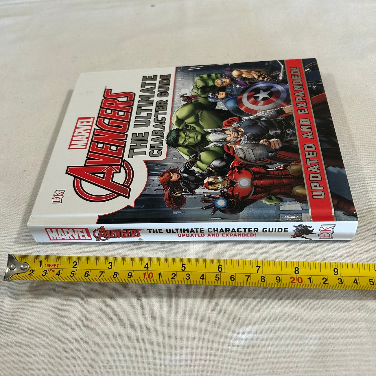 Marvel Avengers The Ultimate Character Guide Updated Hard Cover Book 2016