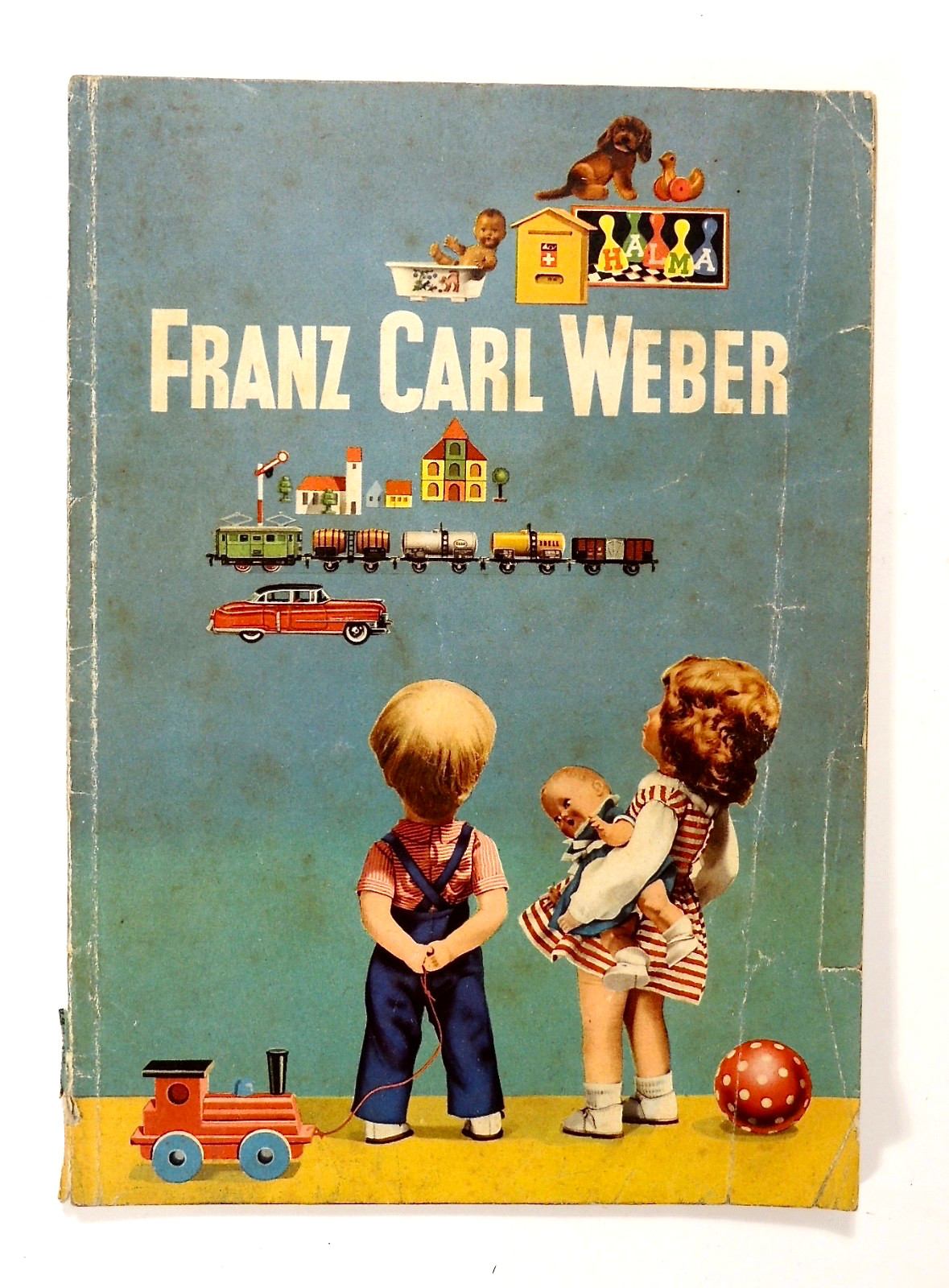 1950s Franz Carl Weber German Toy Catalog Steiff, Dolls, Trains & More 138 Pages
