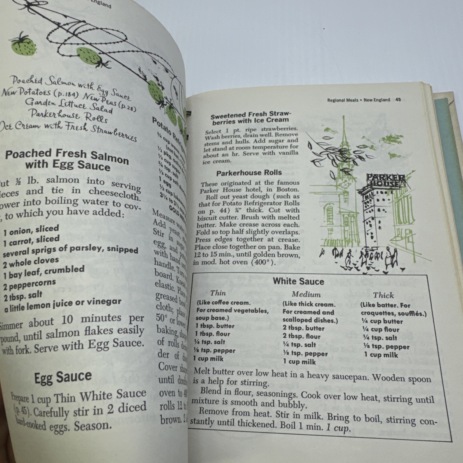 Betty Crocker’s Dinner for Two Cook Fourth Print First Edition 1958 Spiral Bound