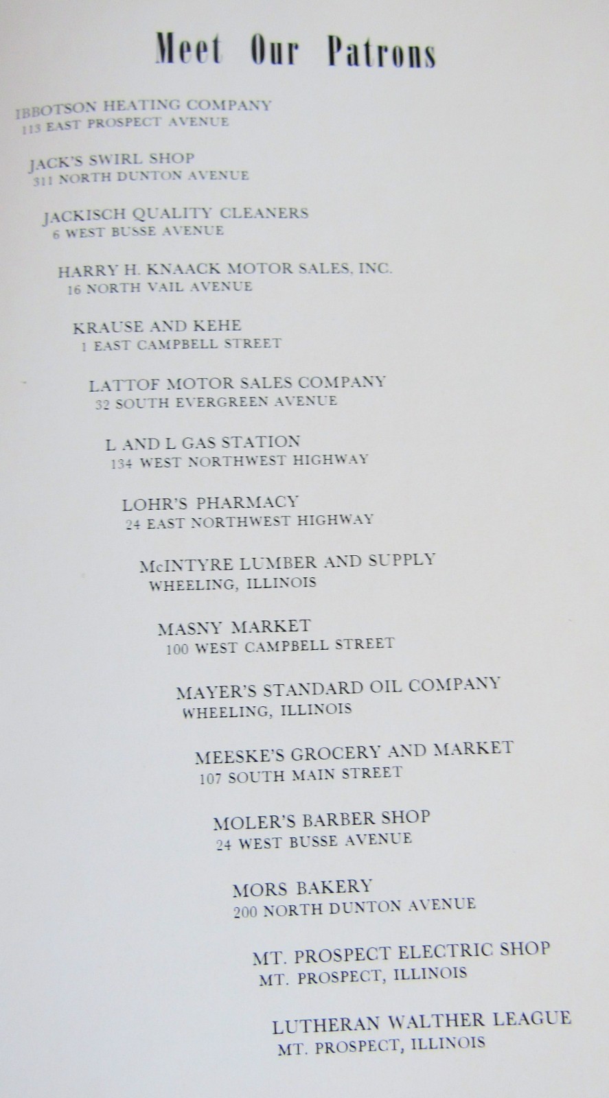 1949 The Heights Arlington Heights Illinois High School Yearbook Book