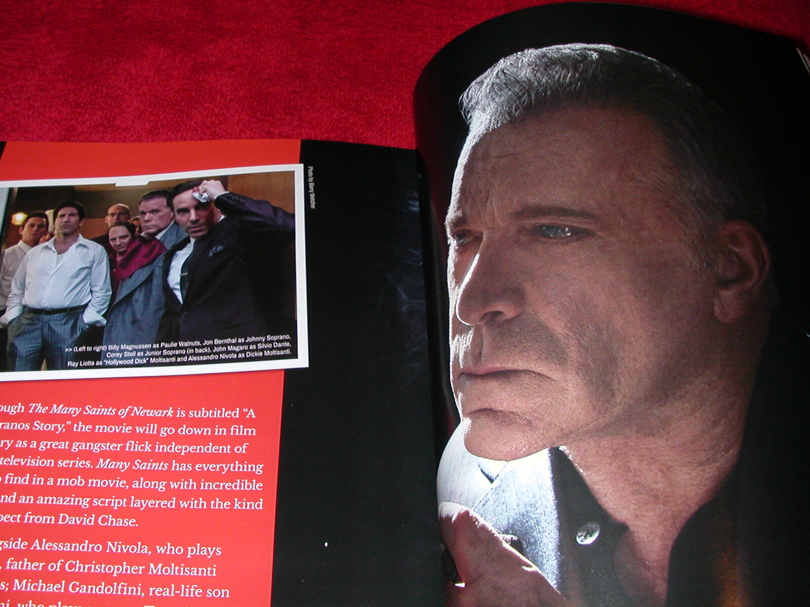 RAY LIOTTA Sept/Oct 2021 cover CIGAR & SPIRITS Magazine~Interview Article~Roles