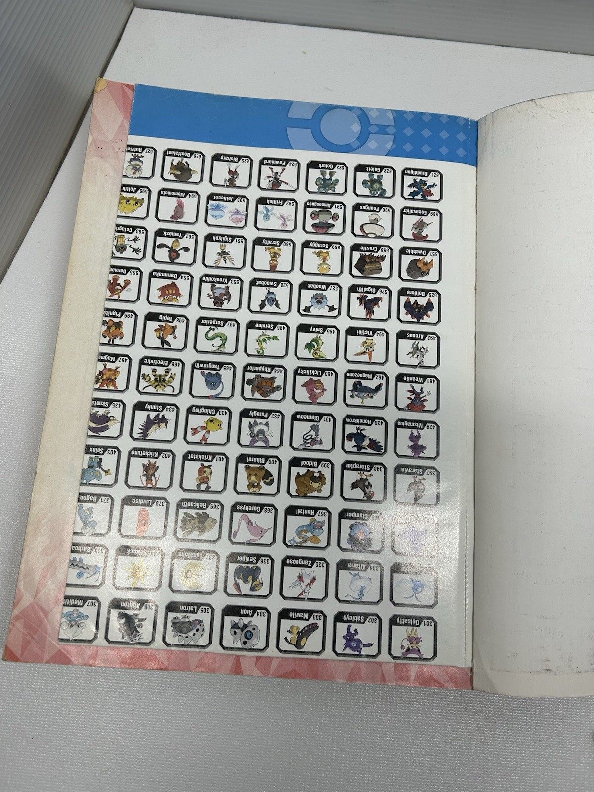 Pokemon Black & White Version The Official National &Pokédex Guide Vol2 W/Poster