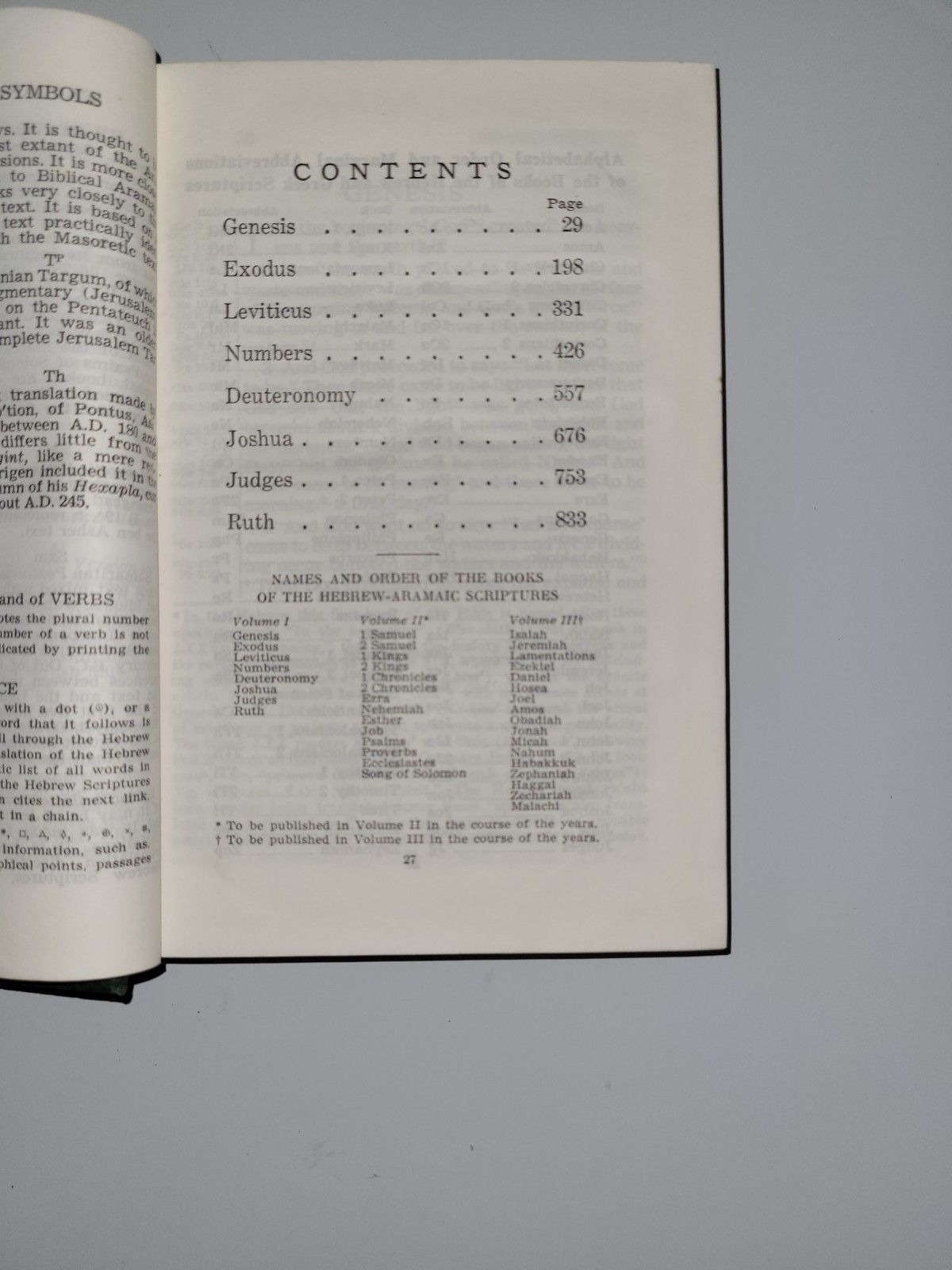 New World Translation of the HEBREW SCRIPTURES 1953 1st Edition Yankee Stadium