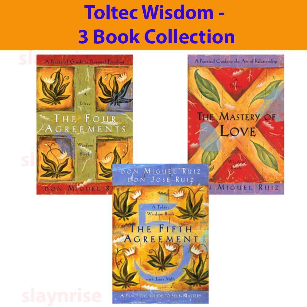 Toltec Wisdom – 3 Book Collection by Don Miguel Ruiz (Paperback UK IMPORT)