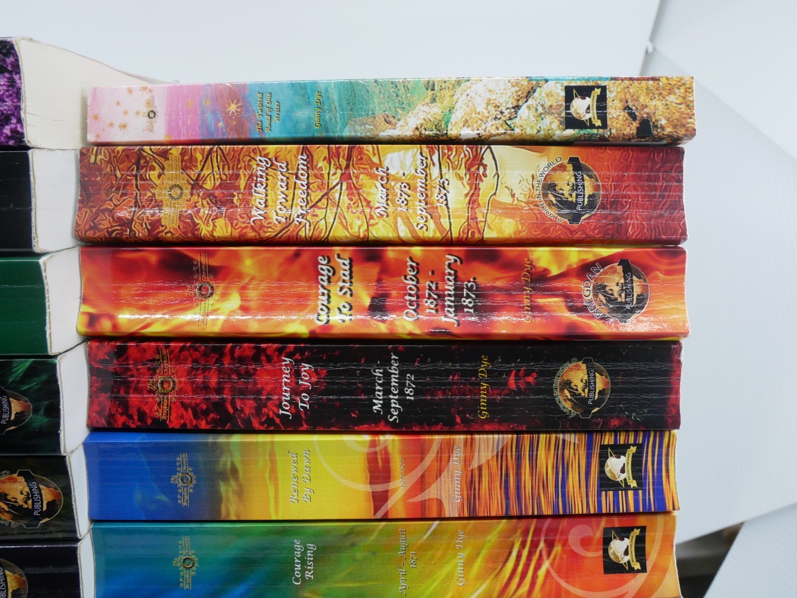 The BREGDAN CHRONICLES Ginny Dye Civil War Saga Paperback Lot 1-20 Complete