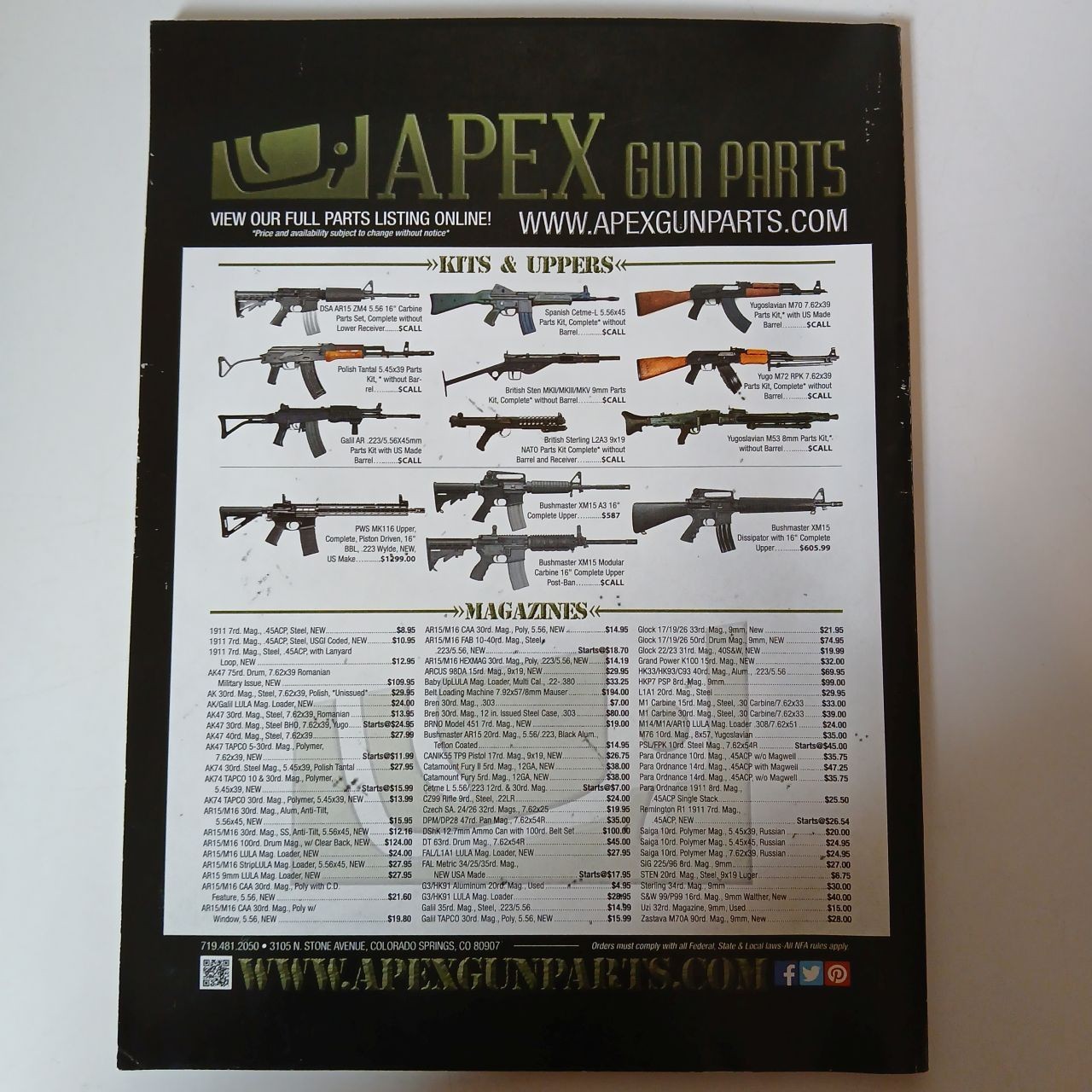 Military Surplus Magazine 2015 Gun Buyer’s Annual