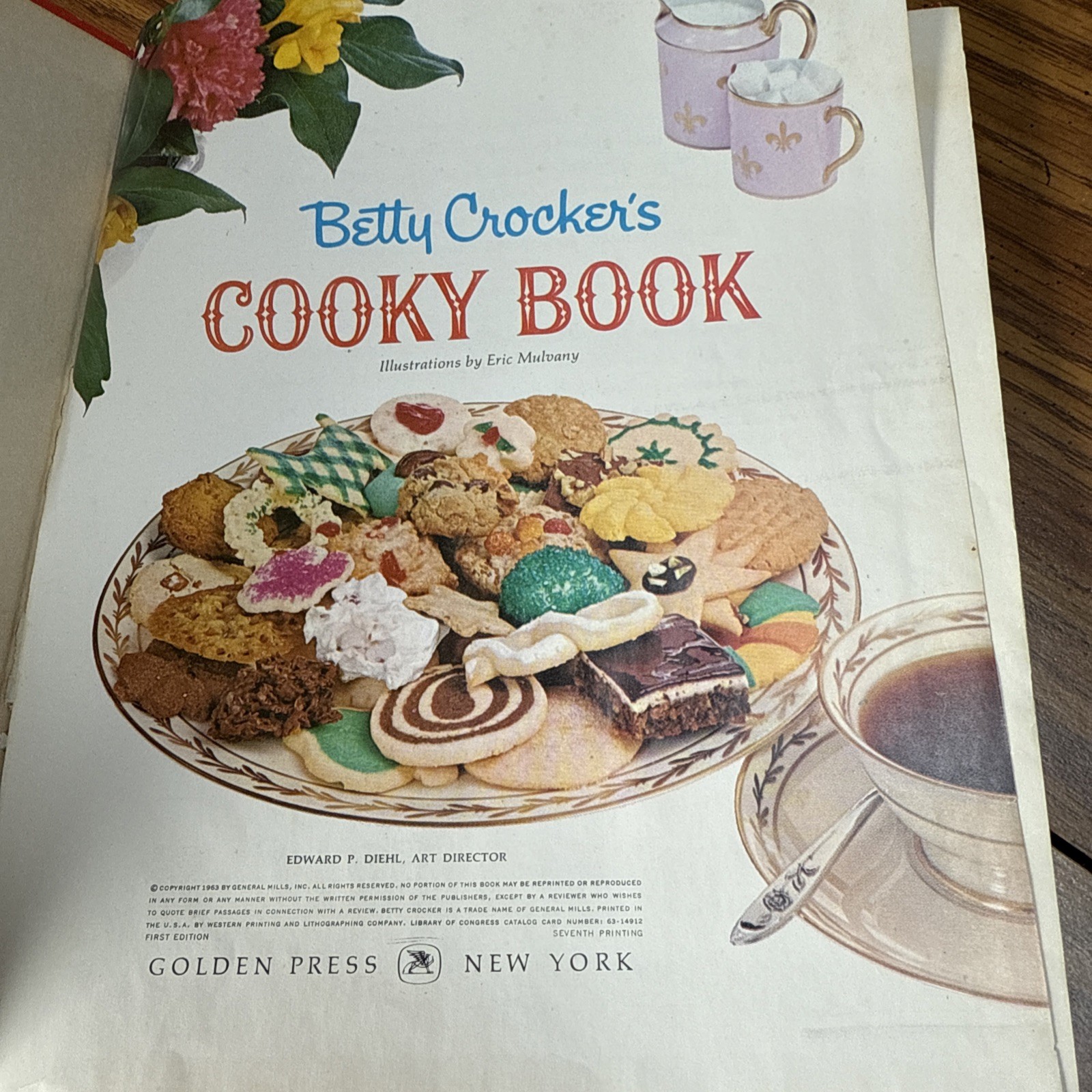 Betty Crocker’s Cooky Book (1963 First Edition Seventh Printing), Hard Cover