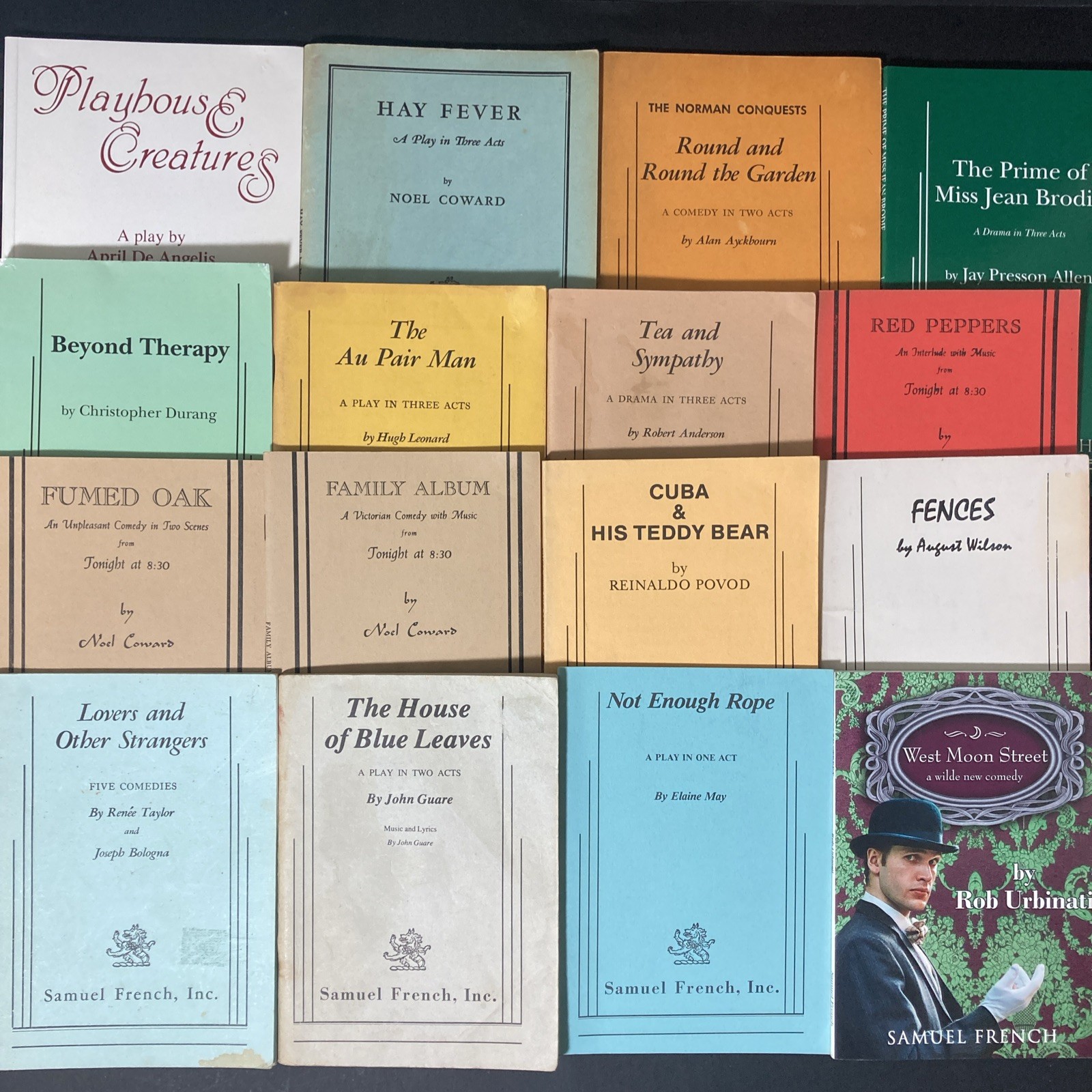 Lot Of 16 Plays | Vintage Samuel French, Inc Play Books