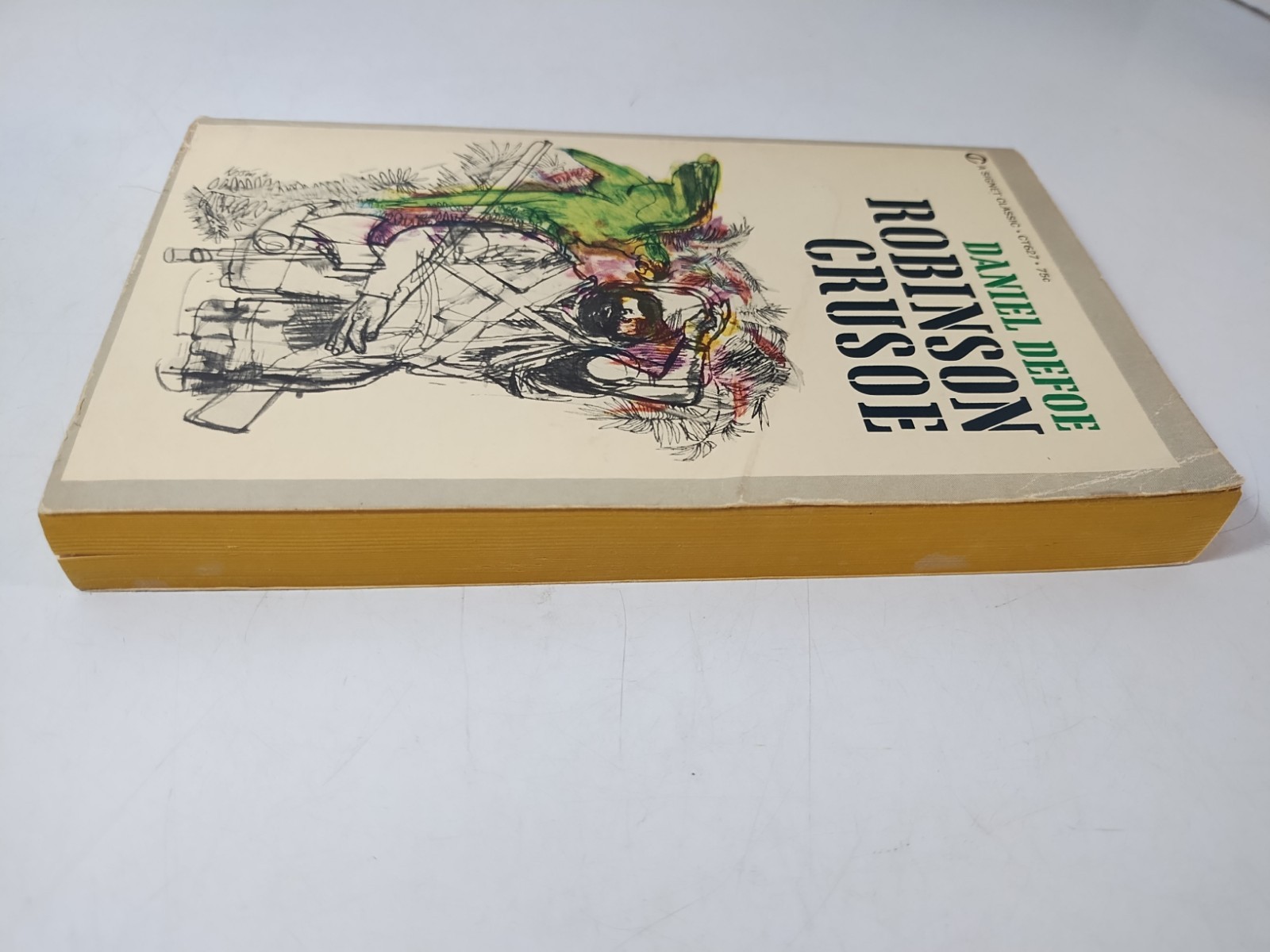 Robinson Crusoe By Daniel Defoe ~ Vintage 1961 Signet Classics Vintage Paperback