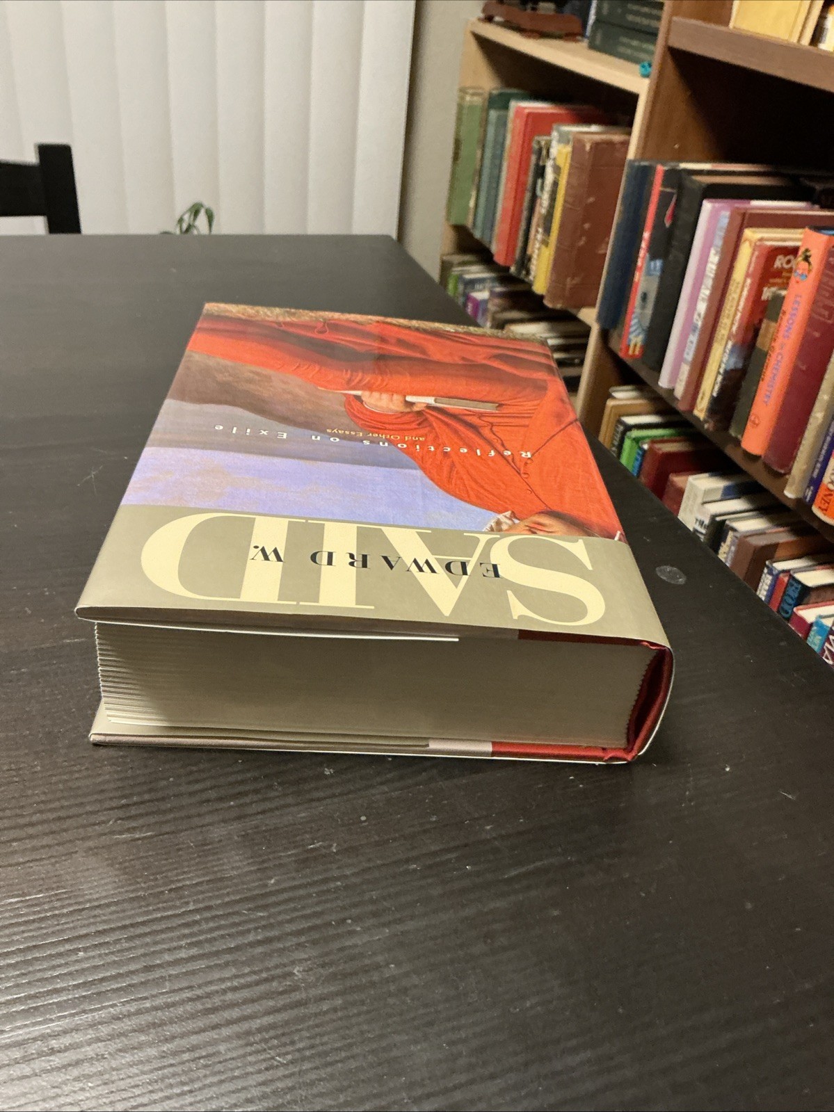 2001 1ST EDITION/ 2ND PRINTING Edward Said REFLECTIONS ON EXILE – HCDJ VG