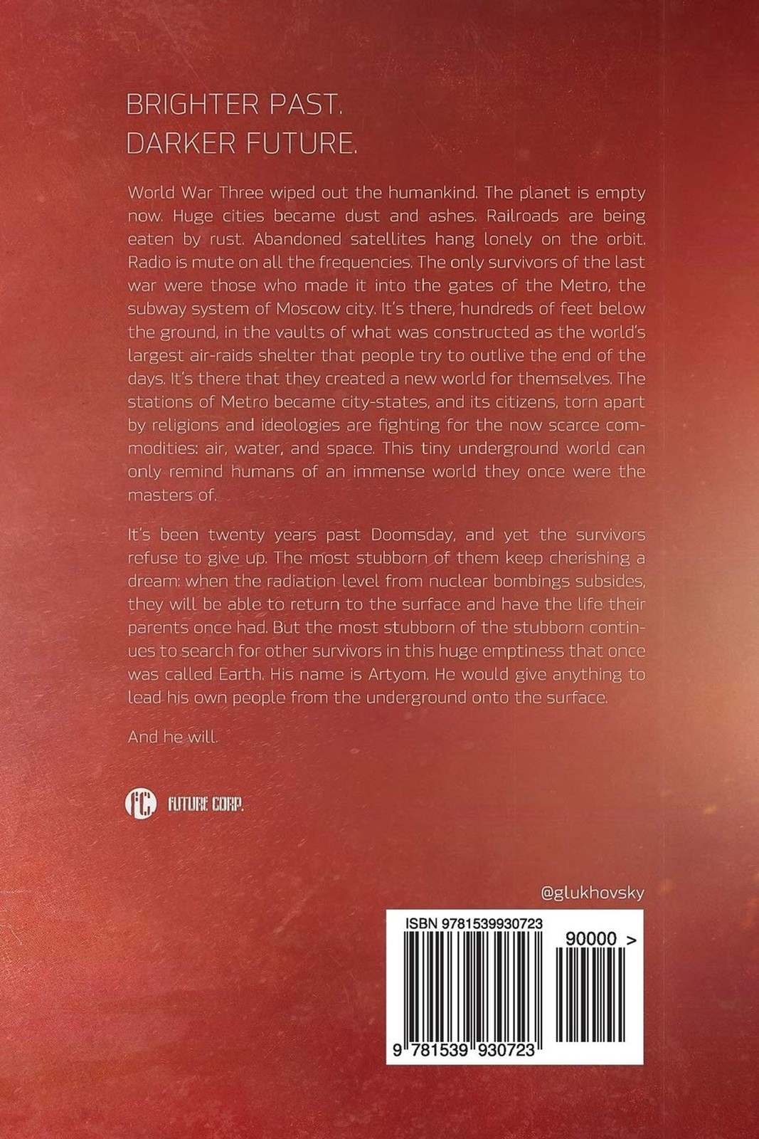 METRO 2035. English language edition.