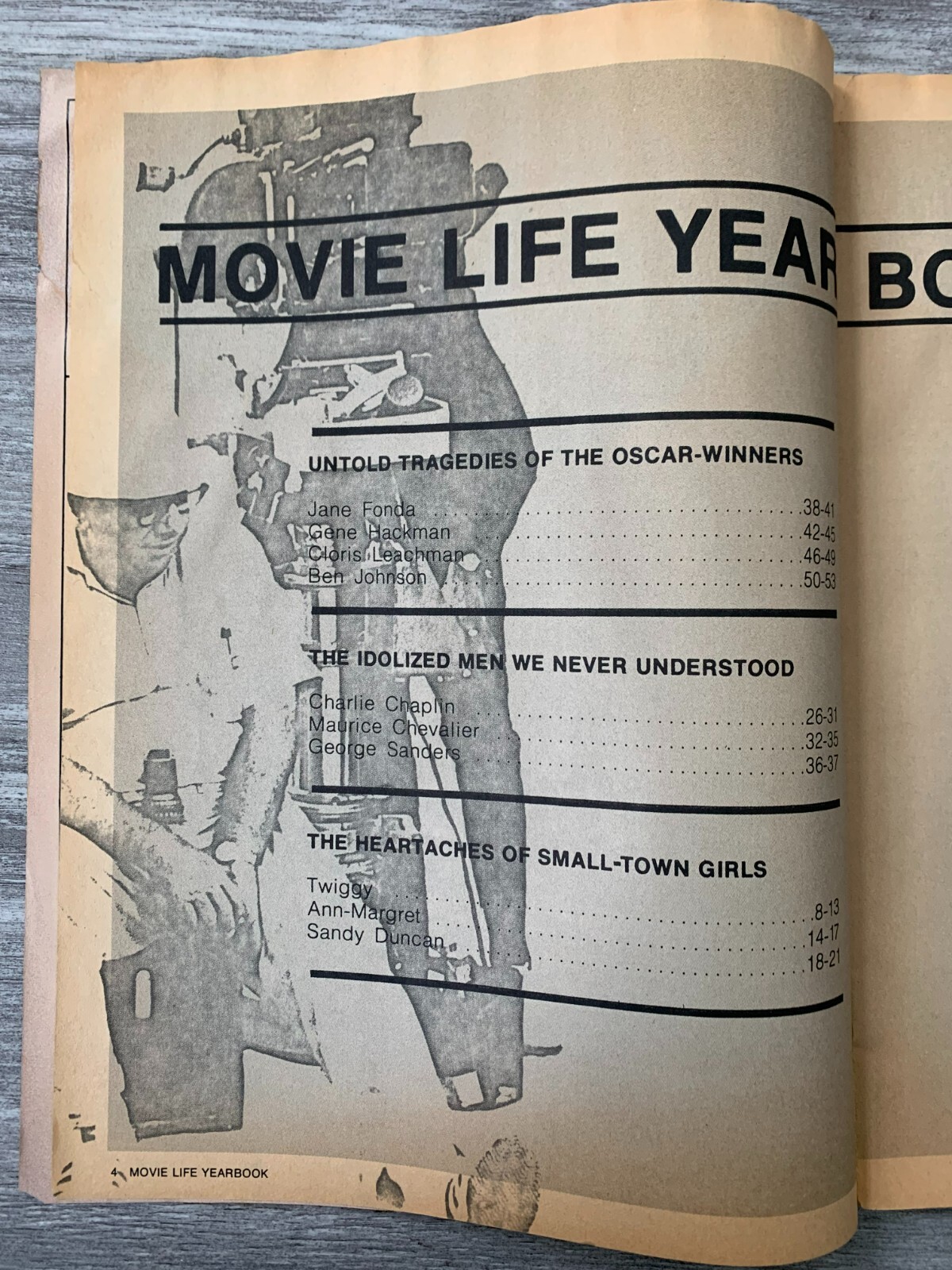 1972 MOVIE LIFE YEARBOOK Magazine #50 G/VG 3.0 Ann-Margret / Elizabeth Taylor