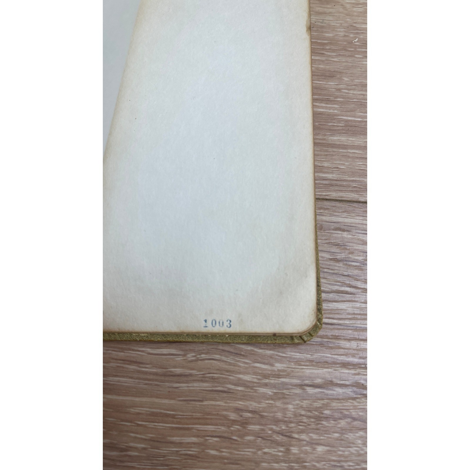 Vintage Holman Edition Holy Bible KJV Gold Cover Pearl Text Personalized Maps