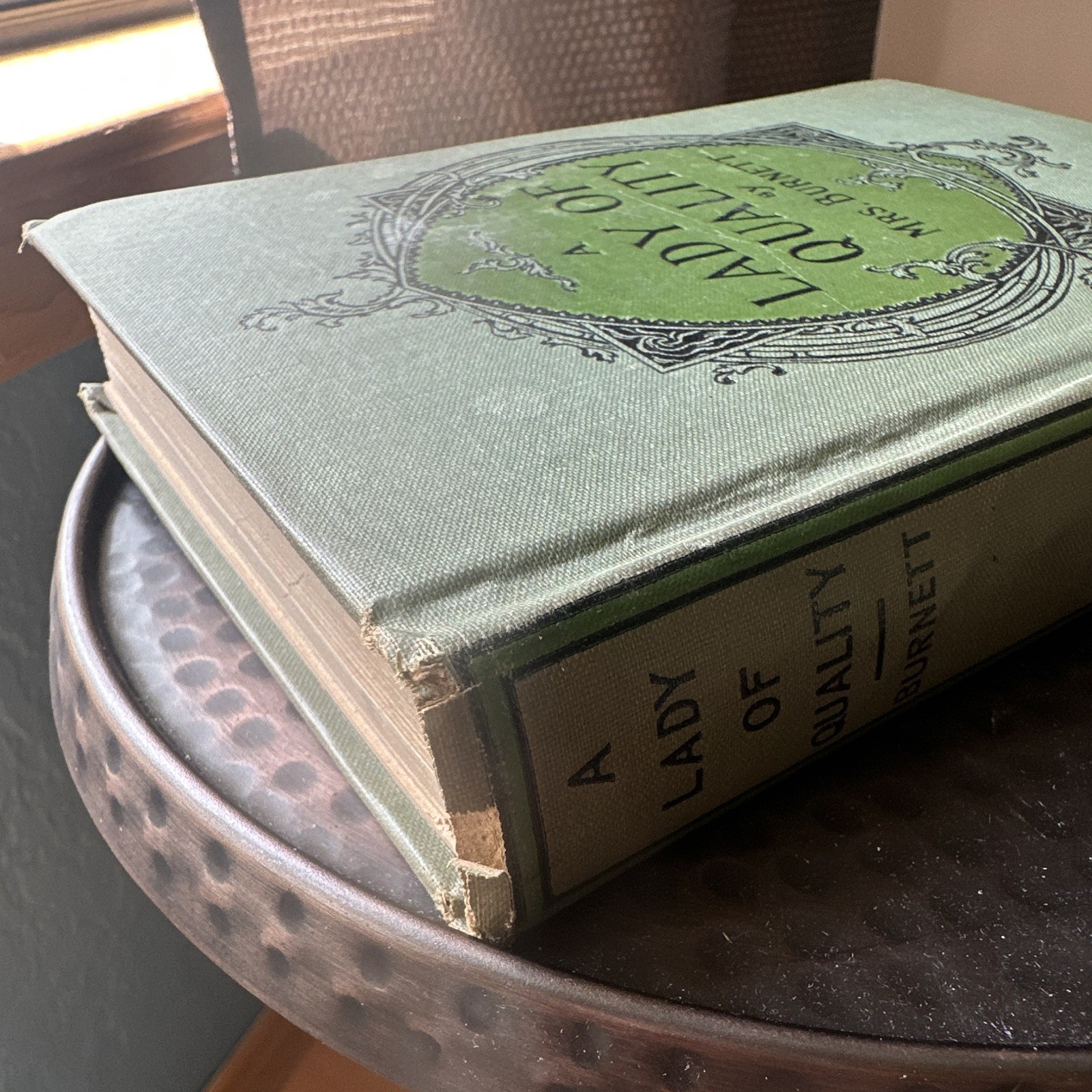 1899 A LADY OF QUALITY Frances Hodgson Burnett JULIA ARTHUR ED Antique Hardcover