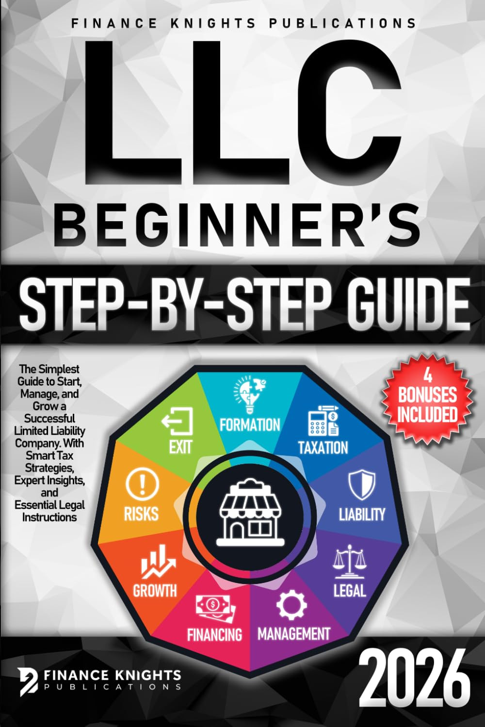 LLC Beginner’S Step-By-Step Guide: the Simplest Guide to Start, Manage, and Grow