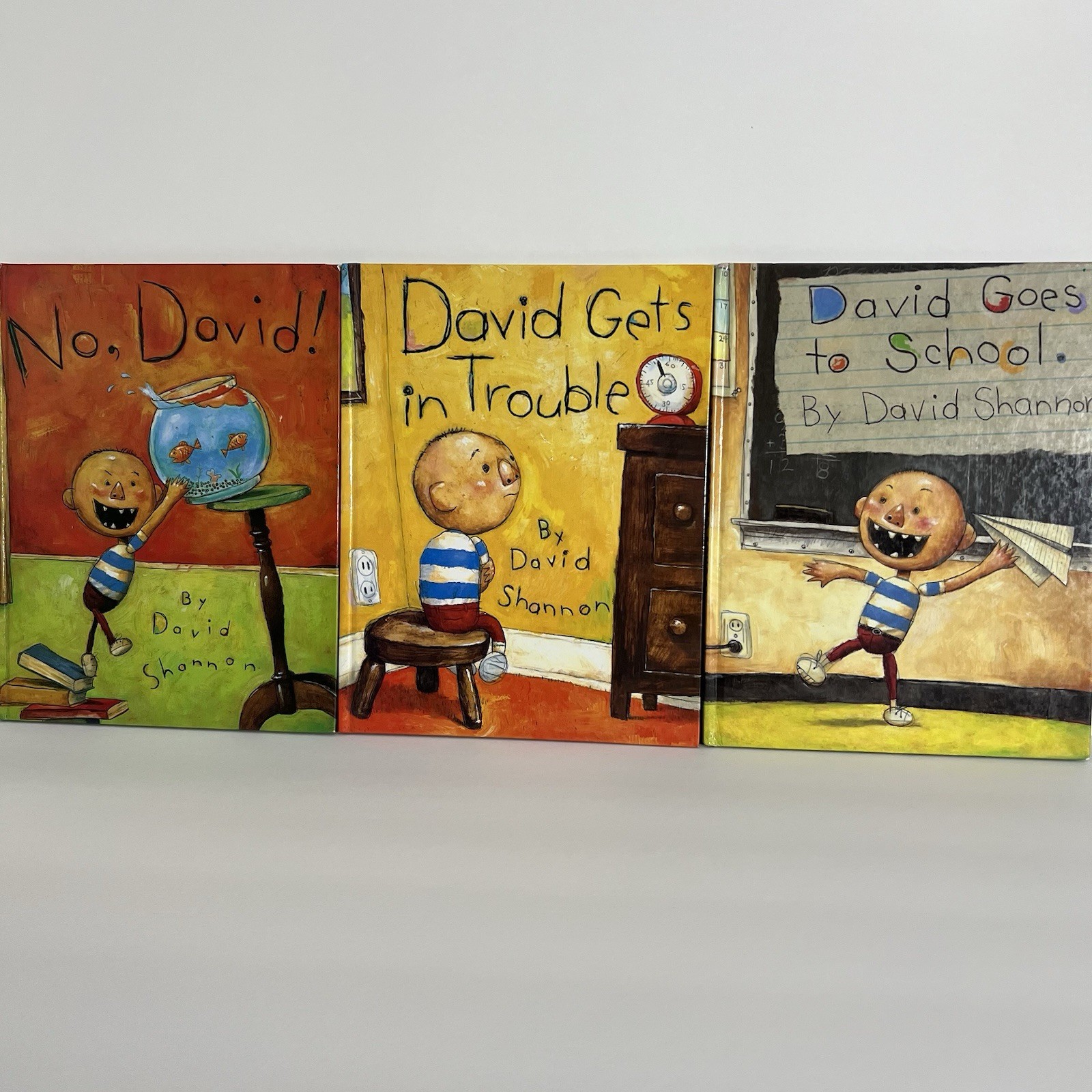 David Shannon David Hardcover Picture Book Lot