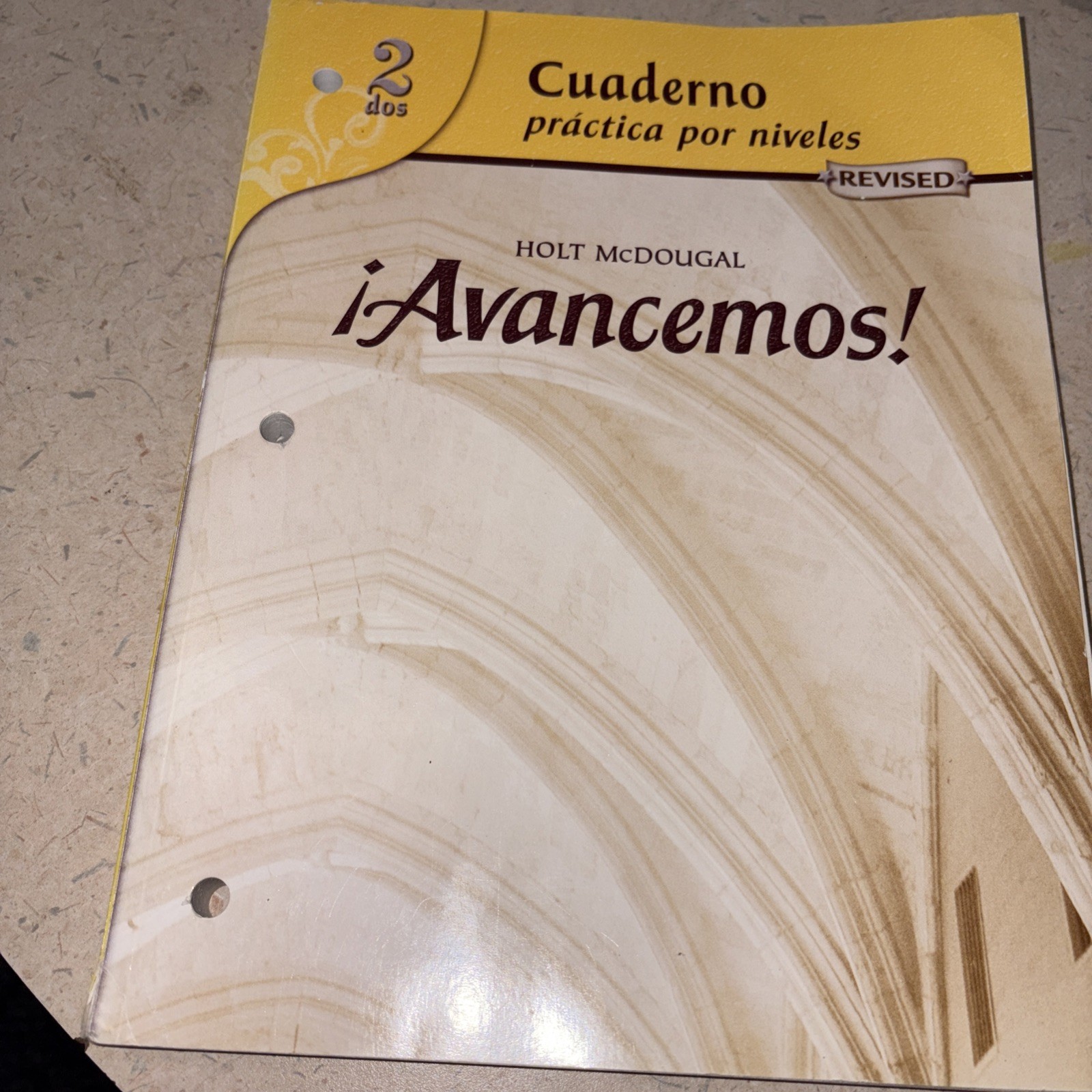 ¡Avancemos! : Cuaderno Practica Por Niveles Student Edition Level 2 No Writing