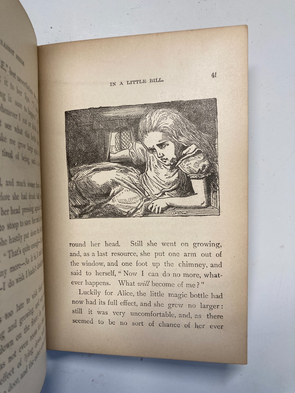 1890 Alice’s Adventures in Wonderland Worthington Red Cloth Tenniel Gilt Rare
