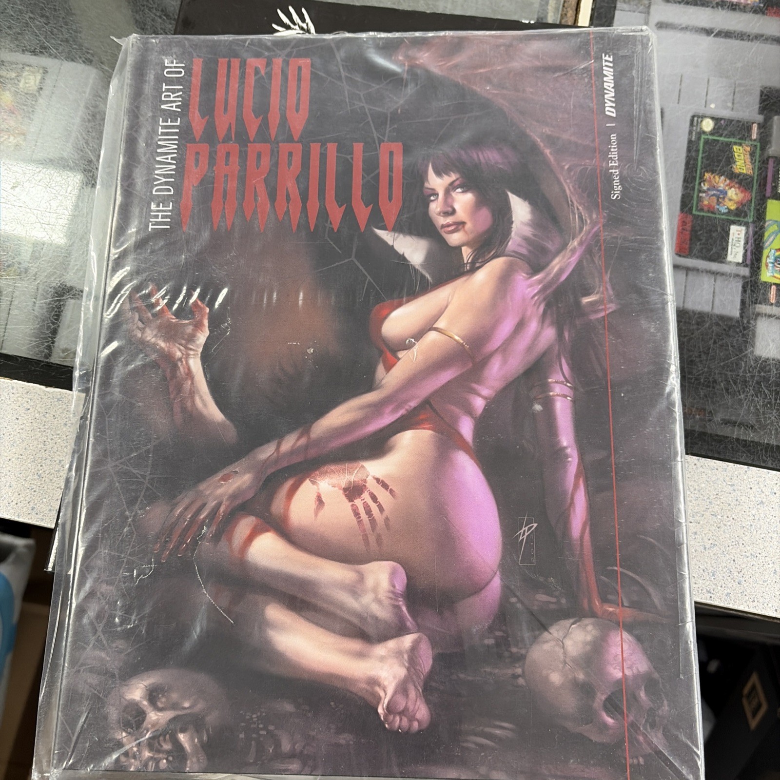 The Dynamite Art of Lucio Parrillo SIGNED Lucio Parrillo (2021, HC 1st/1st) NEW