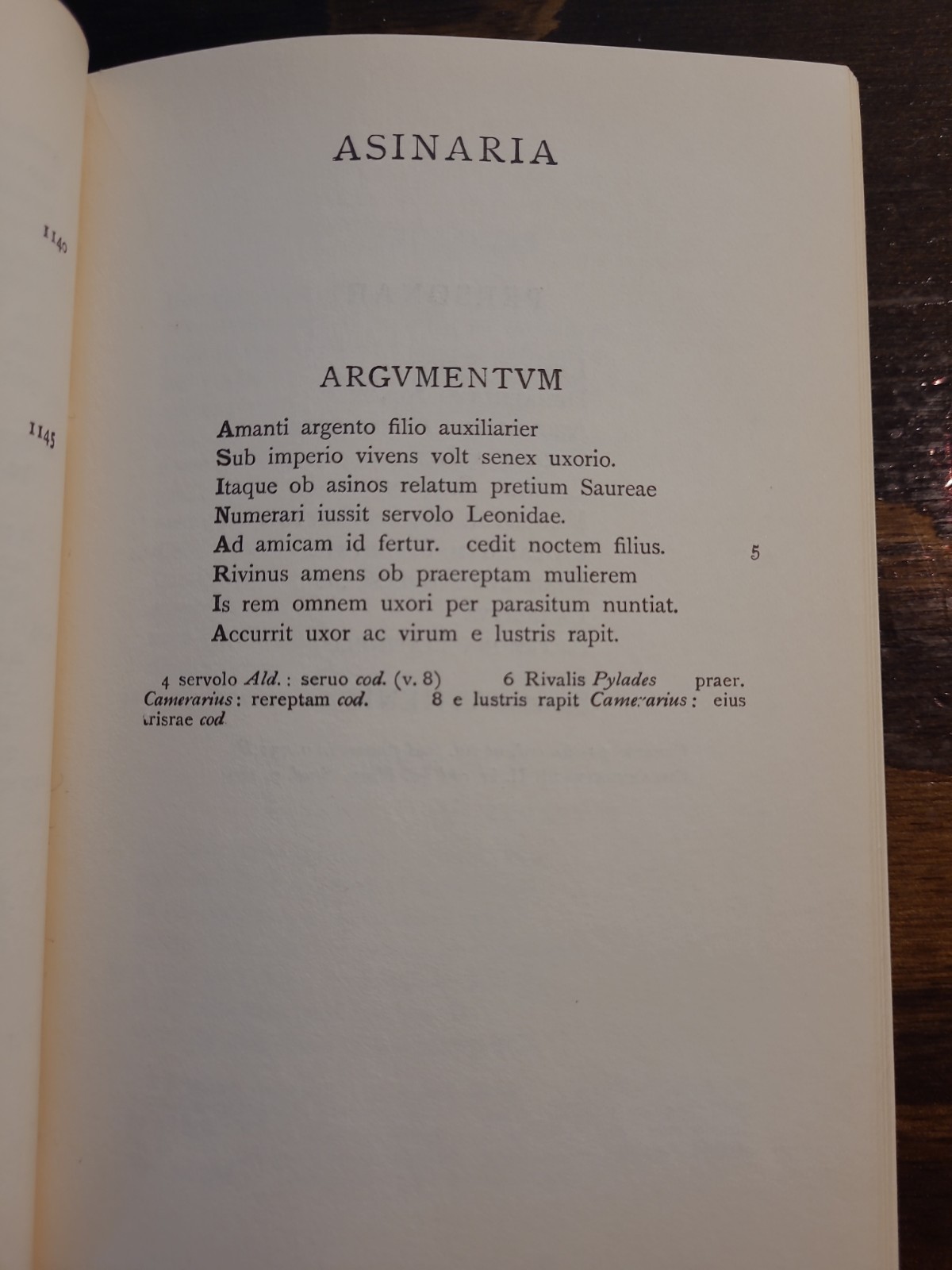 Plautus Roman Comedy Latin 2 vols hc W.M. Lindsay ed. 1963 OCT Oxford Classical