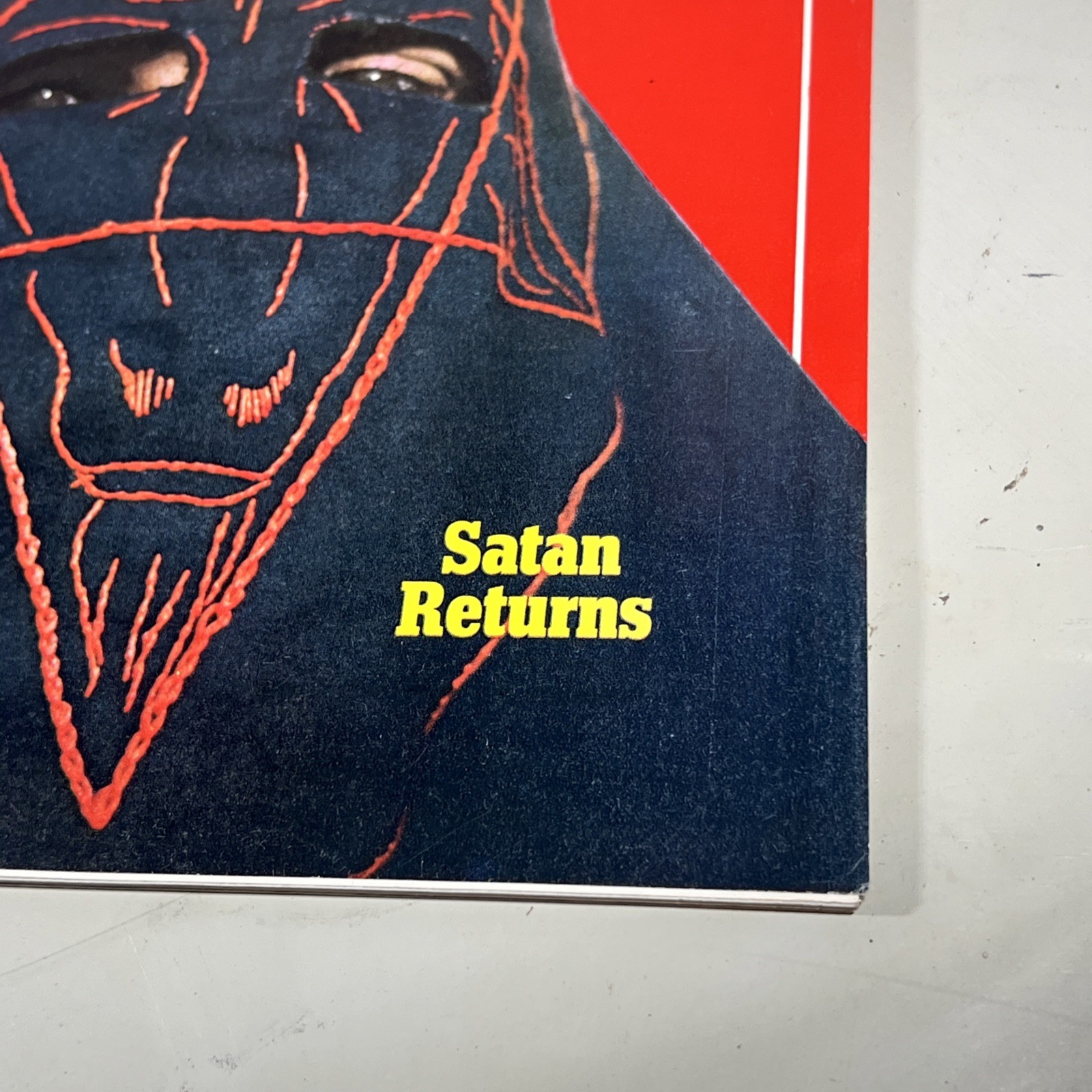 TIME MAGAZINE JUNE 19 1972 SATAN RETURNS FRONT COVER OCCULT REVIVAL