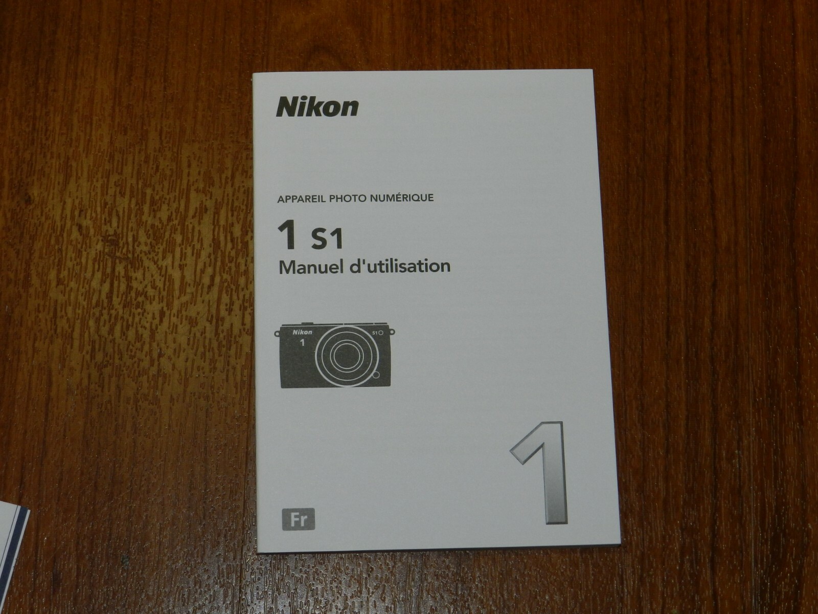 Genuine Nikon One 1 J1 Instruction User Guide Manual 105 pages ⚠️ FRENCH ONLY ⚠️