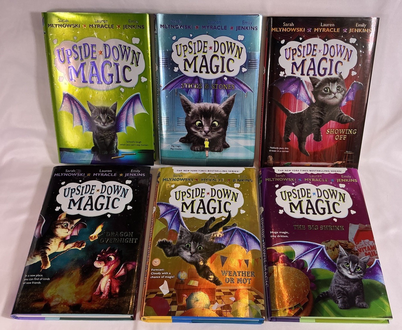 Upside-Down Magic Set (1-6, Hardcover) Children’s Books, Mlynowski, Very Good