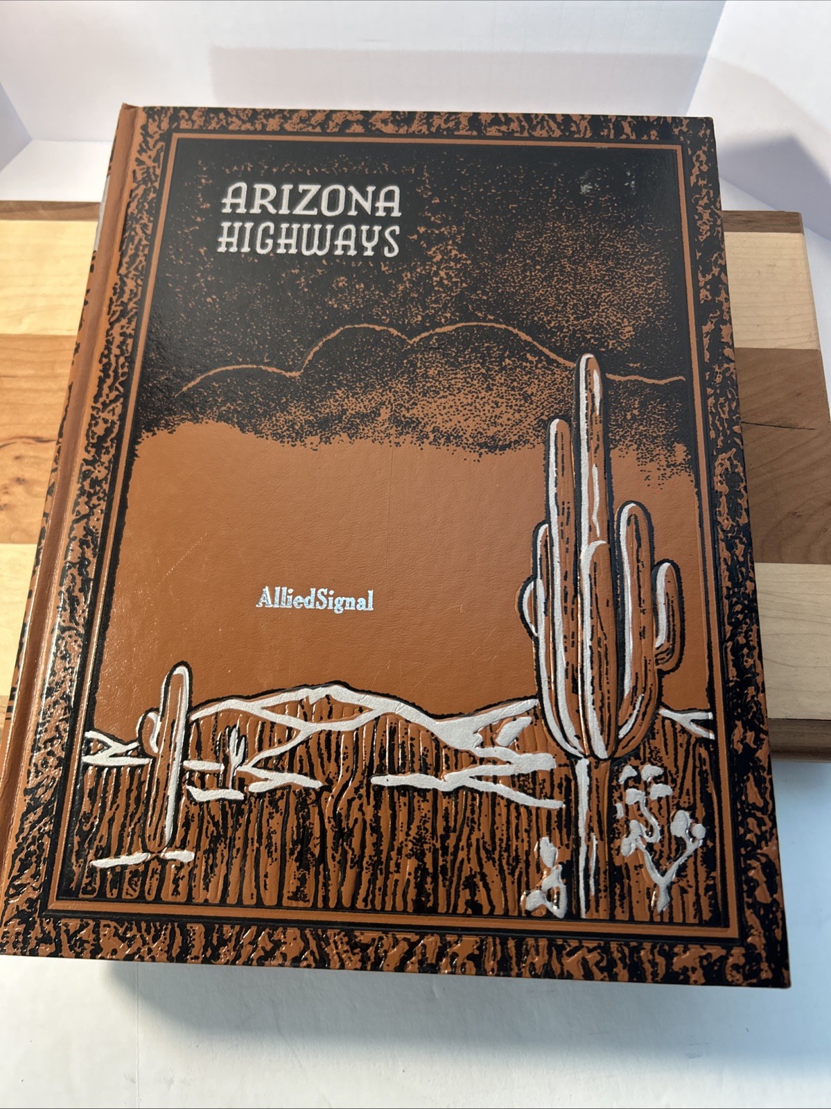 Vintage ARIZONA HIGHWAYS, 1995 Faux Leather Bound All Twelve Monthly Issues